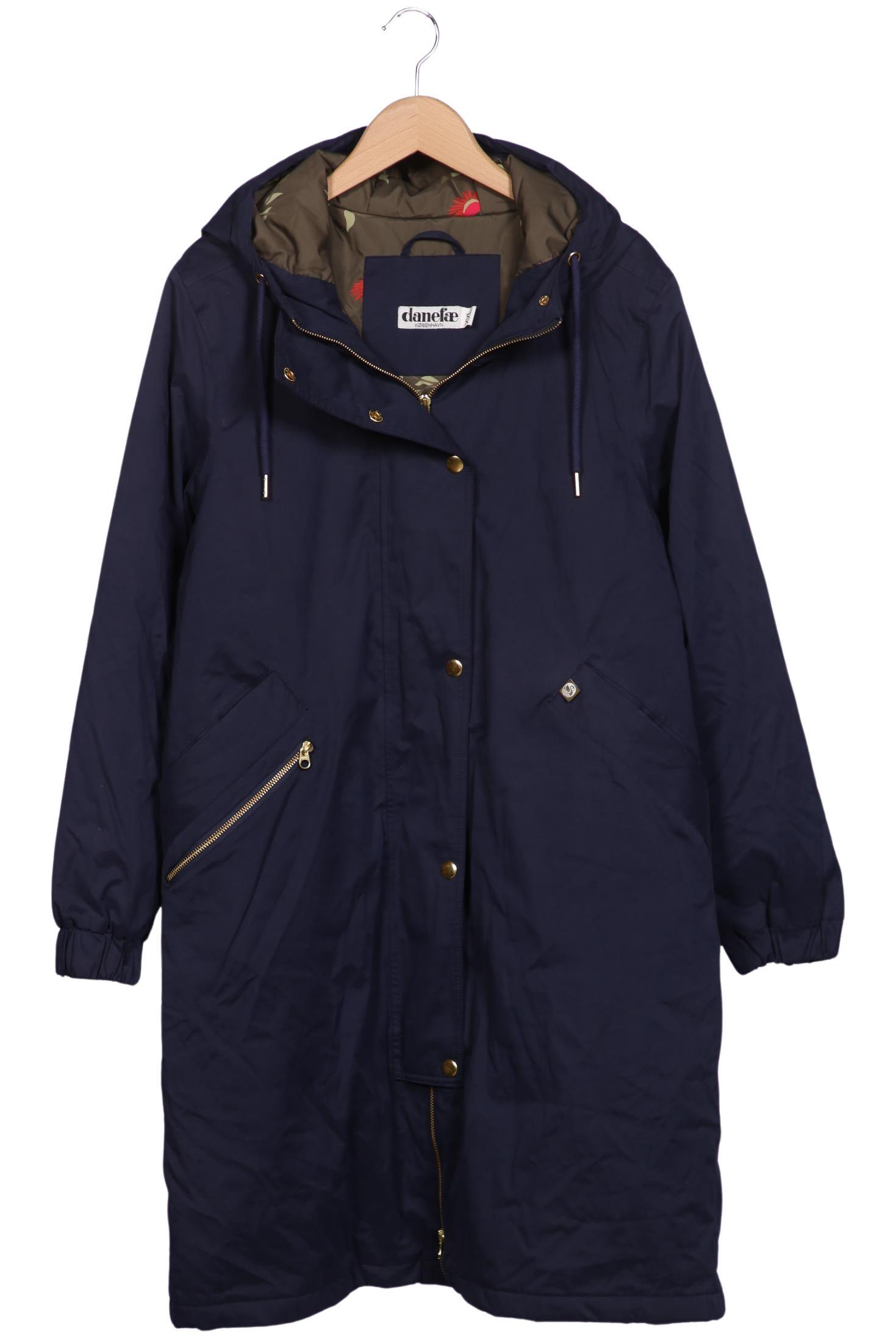 

Danefae Damen Mantel, marineblau, Gr. 46