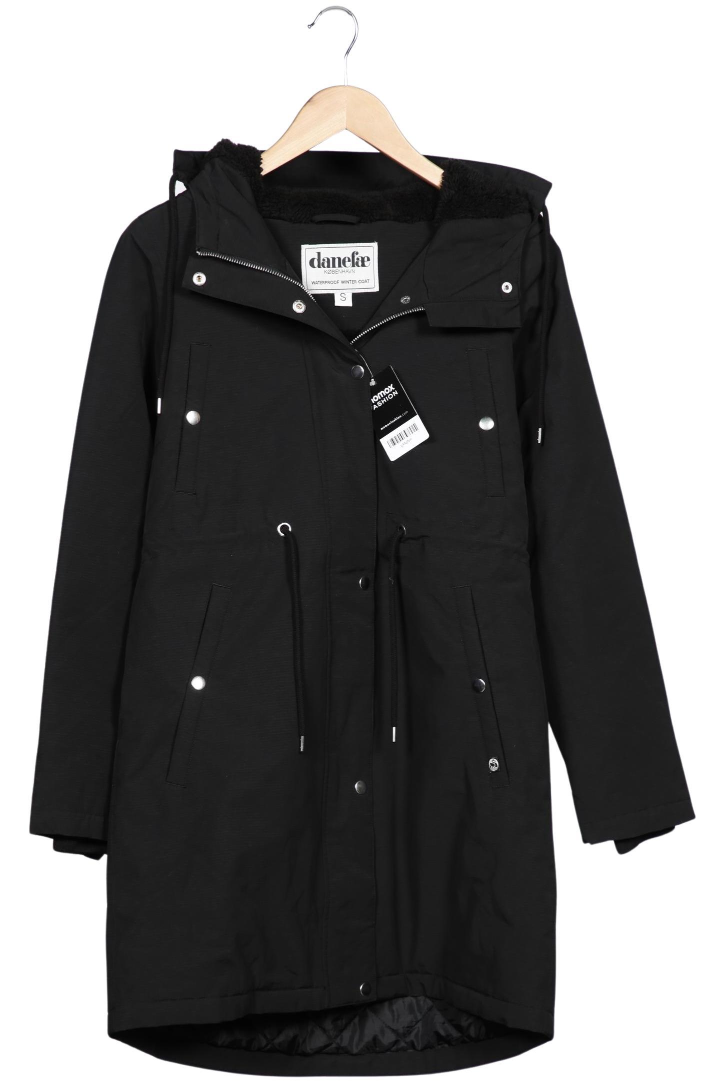 

Danefae Damen Mantel, schwarz, Gr. 36
