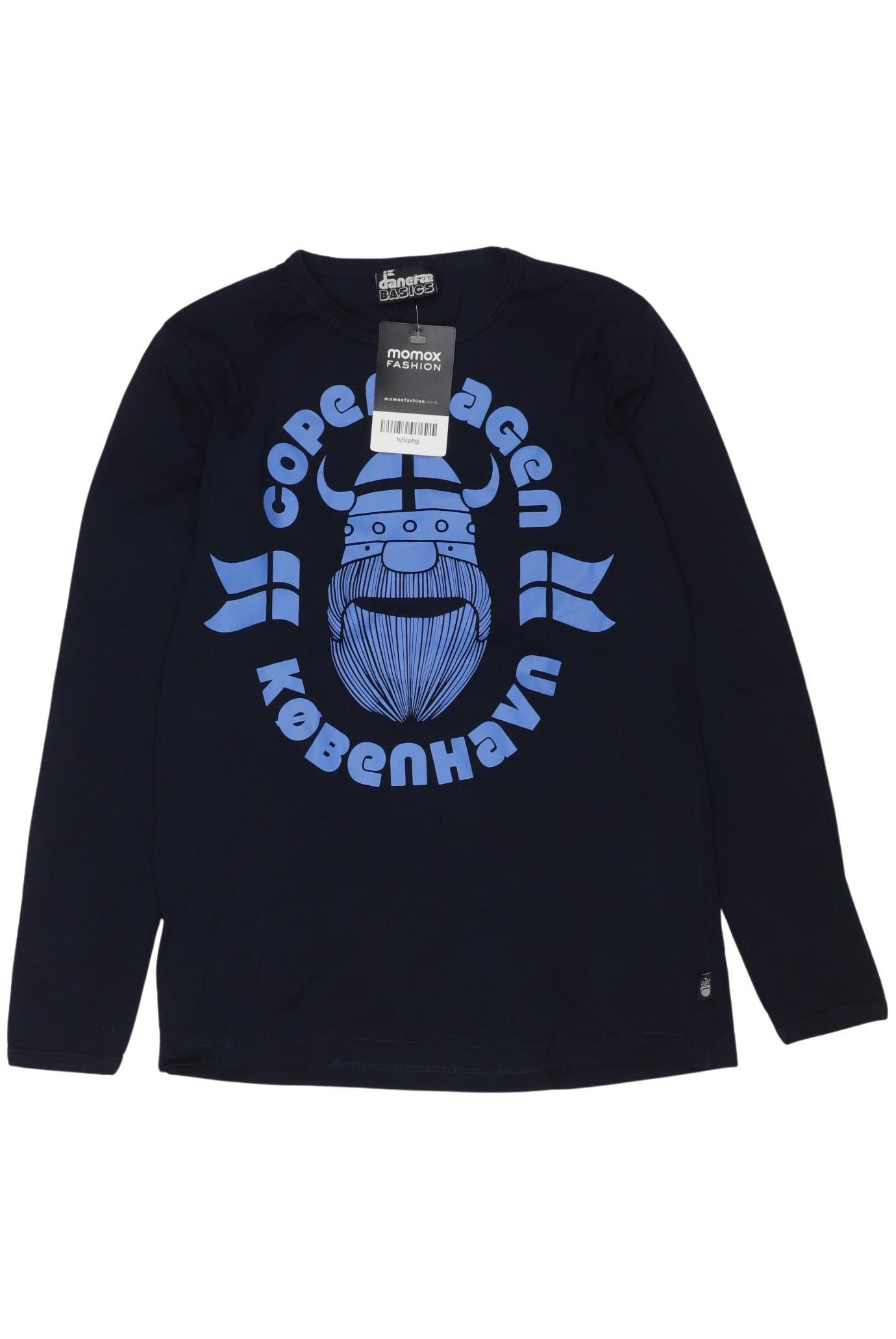 

Danefae Jungen Langarmshirt, marineblau, Gr. 140