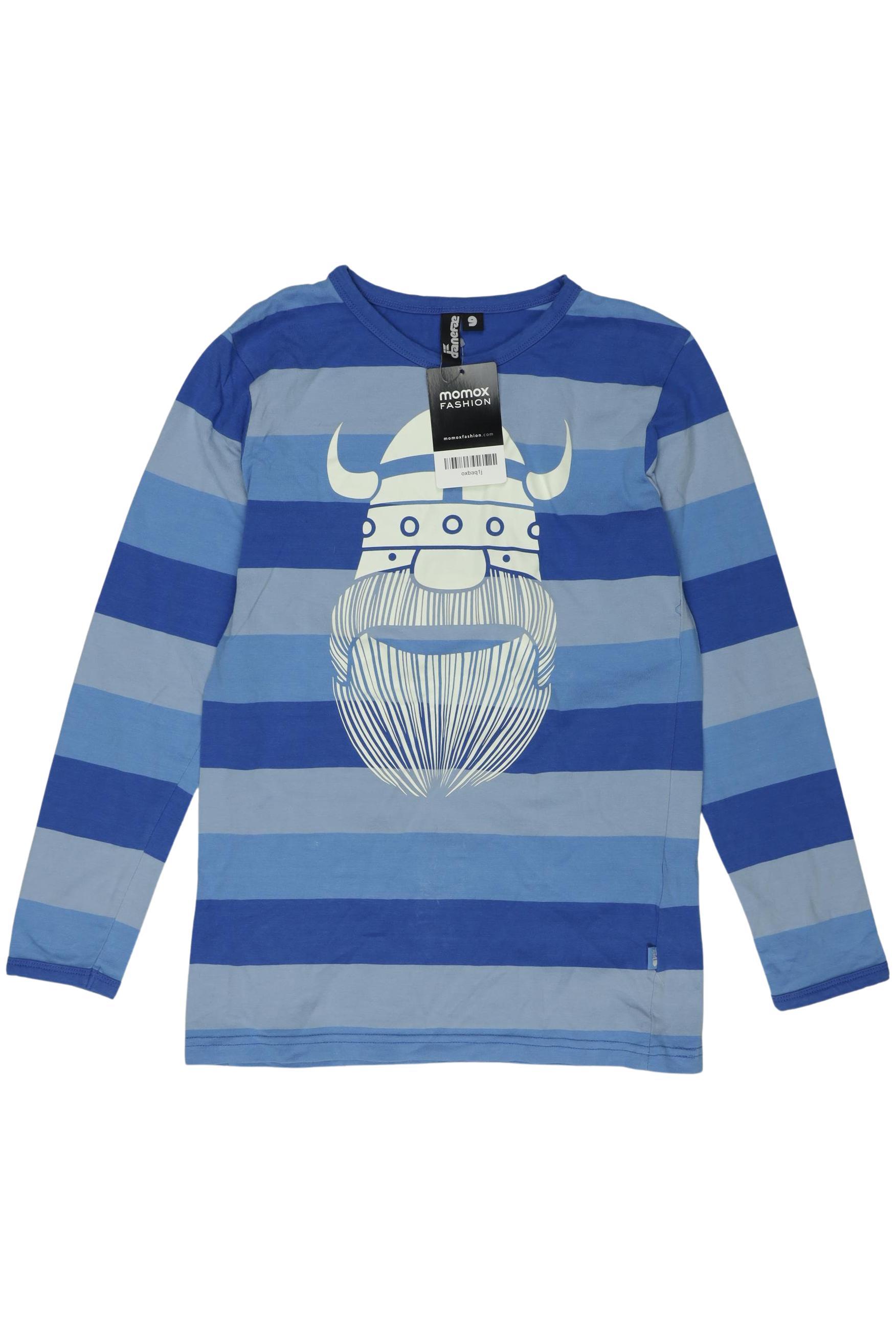 

Danefae Jungen Langarmshirt, hellblau, Gr. 140