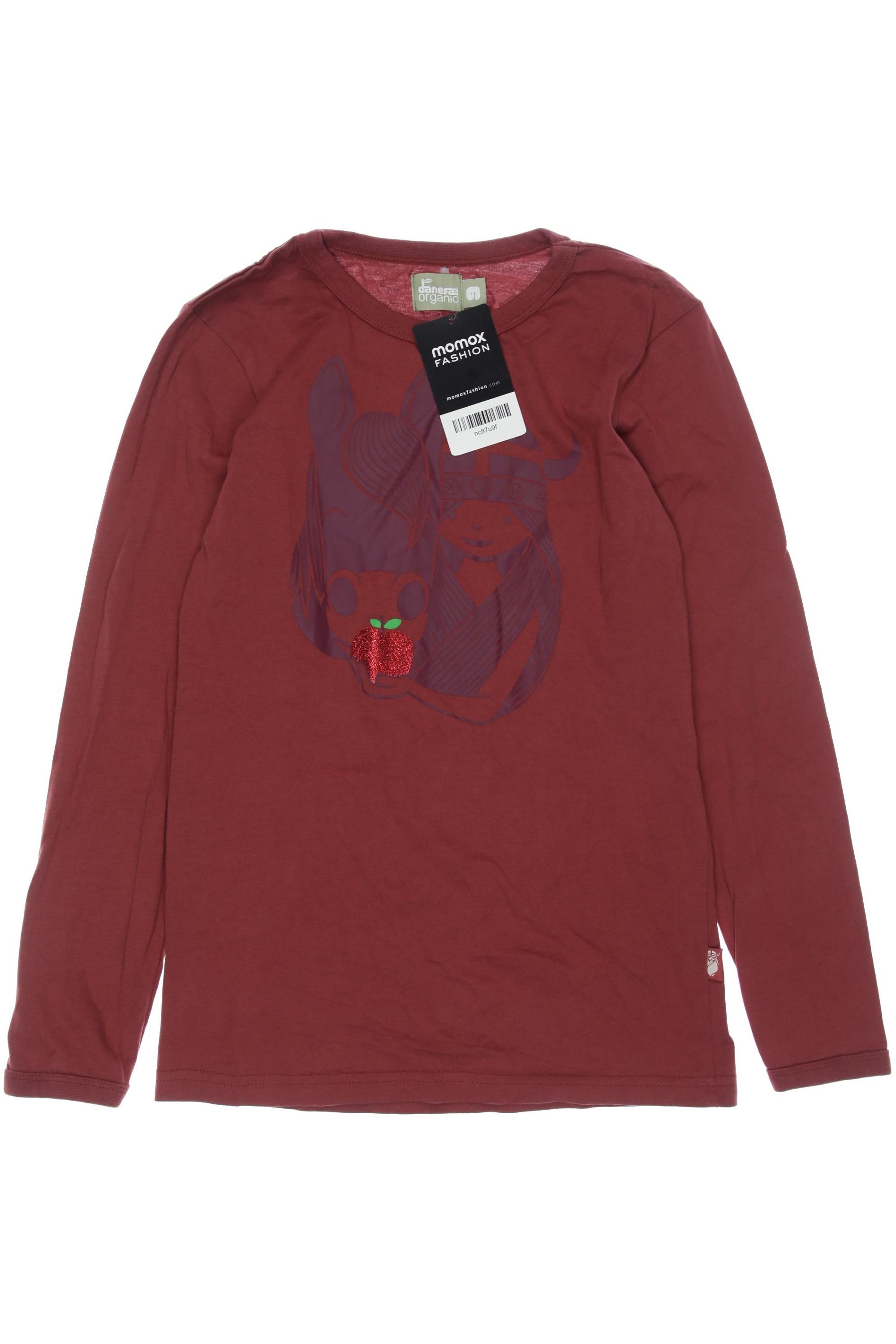 

Danefae Damen Langarmshirt, rot, Gr. 140