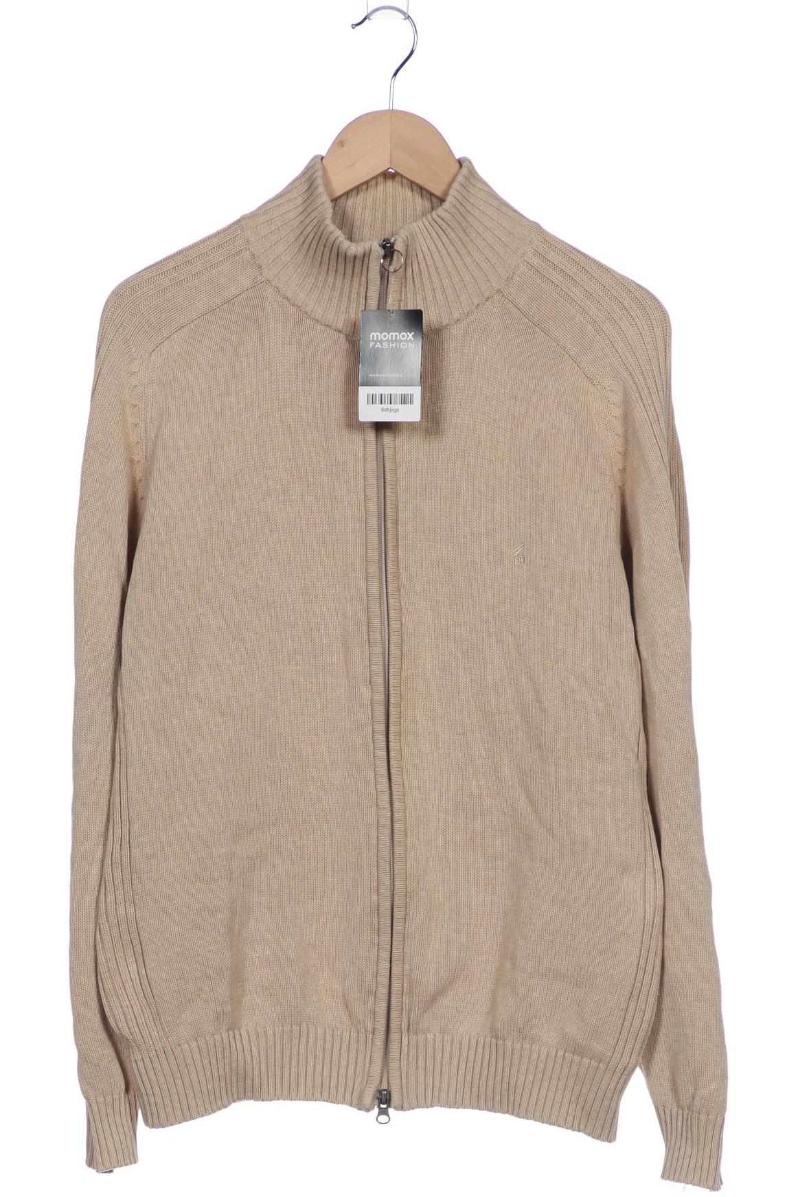 

Daniel Hechter Herren Strickjacke, beige, Gr. 52
