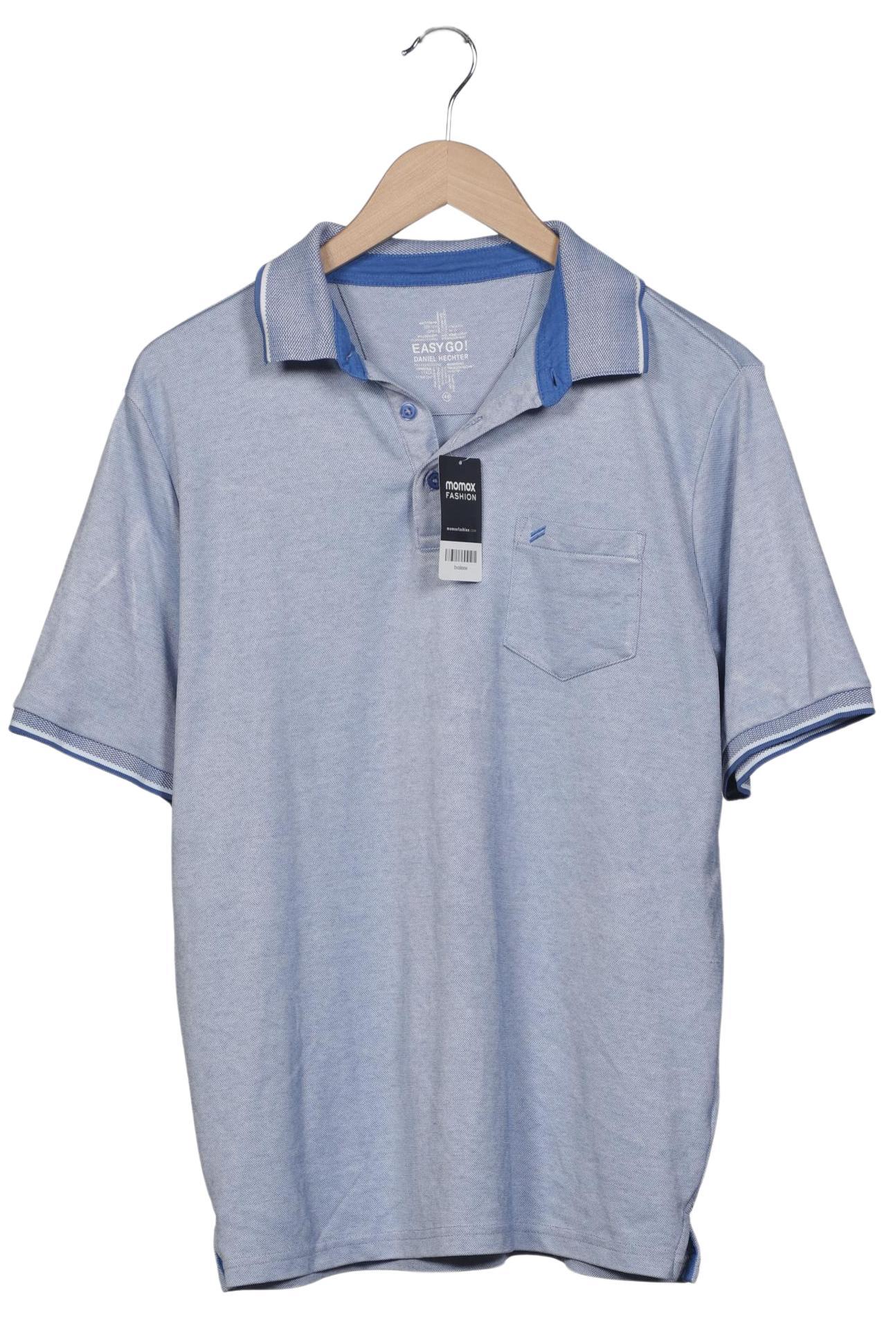 Thumbnail - Daniel Hechter Herren Poloshirt, hellblau, Gr. 48