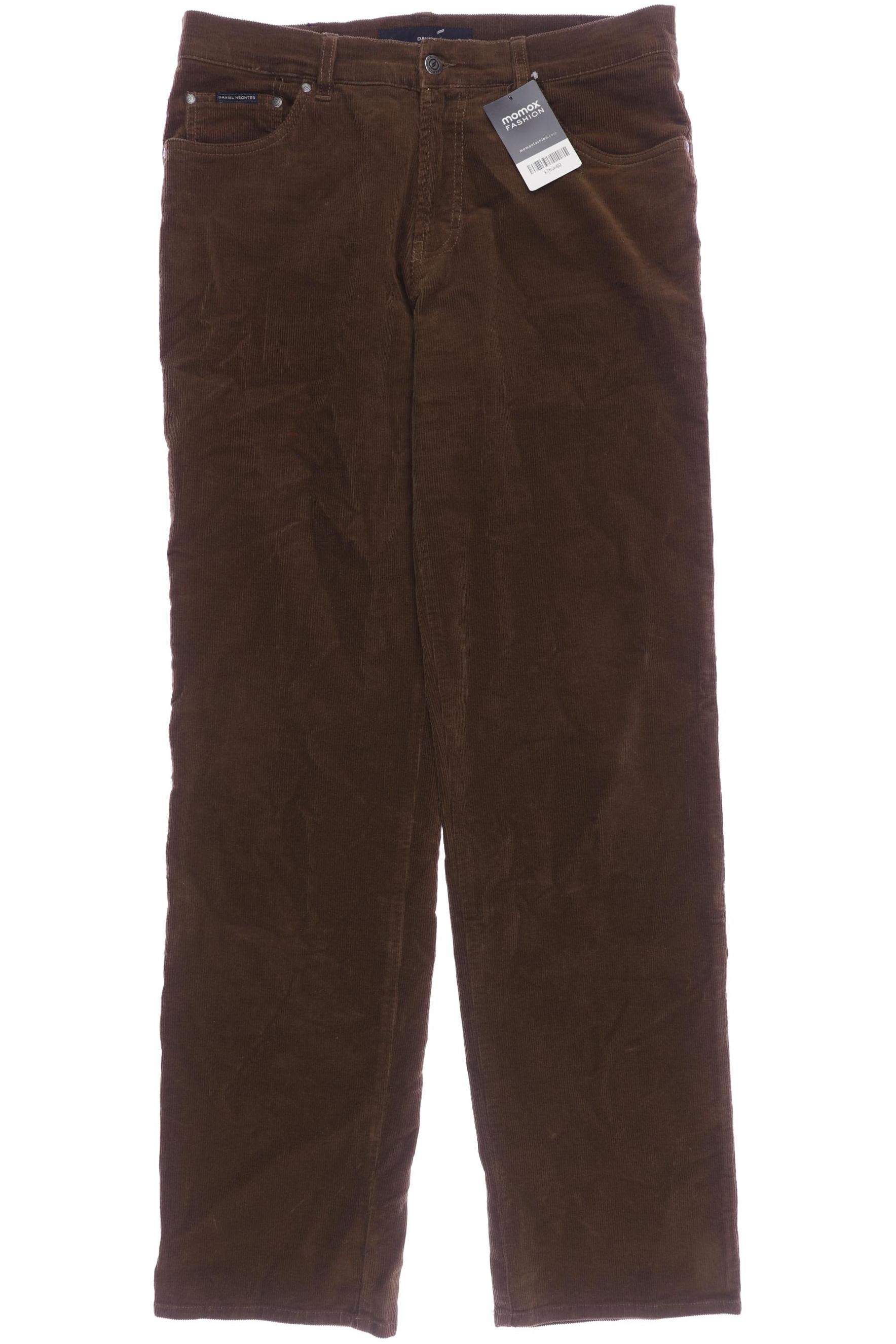 

Daniel Hechter Herren Stoffhose, braun, Gr. 34