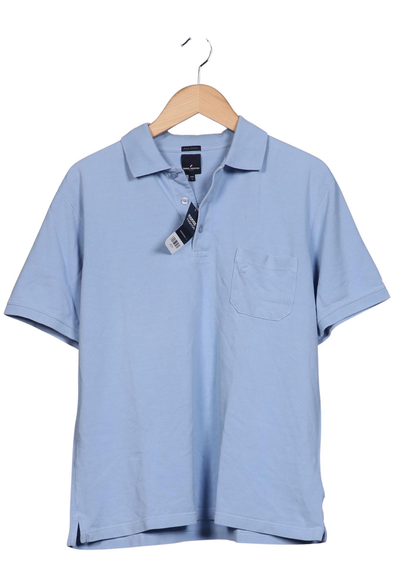 Thumbnail - Daniel Hechter Herren Poloshirt, hellblau, Gr. 52