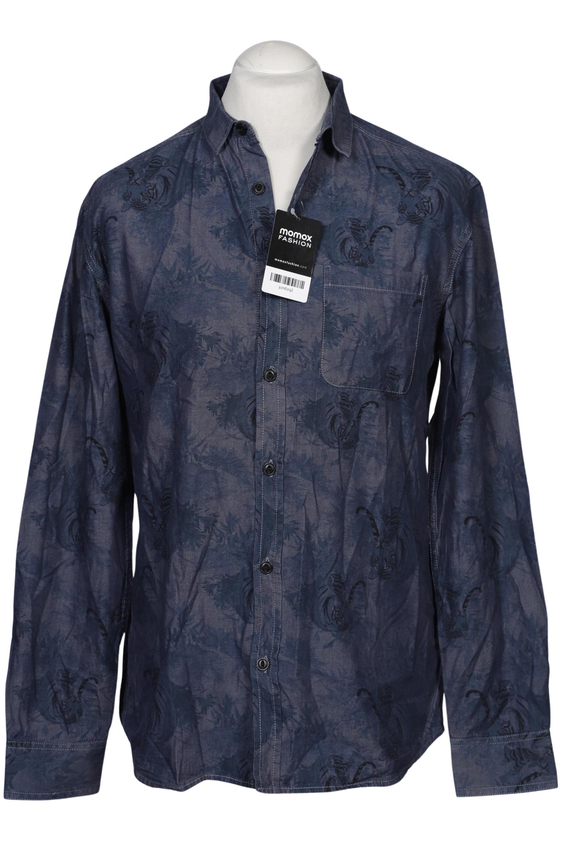 

Dansk Bomuldskompagni Herren Hemd, marineblau, Gr. 52