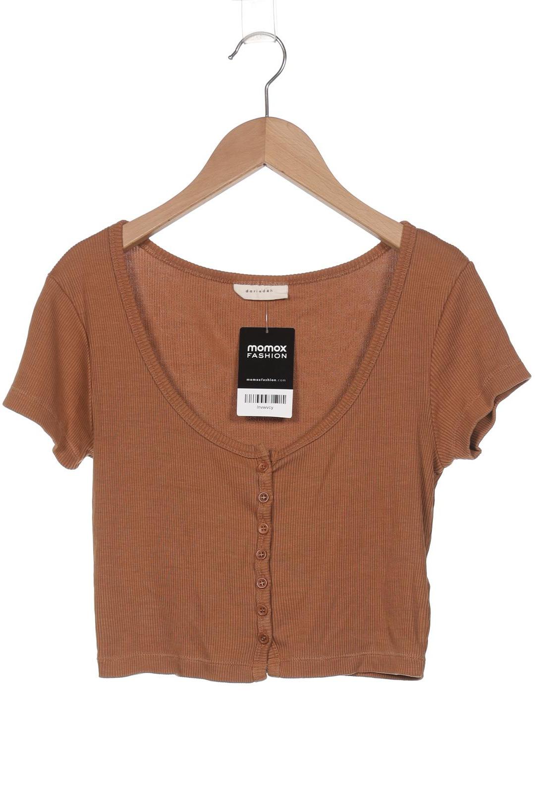 

Dariadeh Damen Bluse, braun, Gr. 36