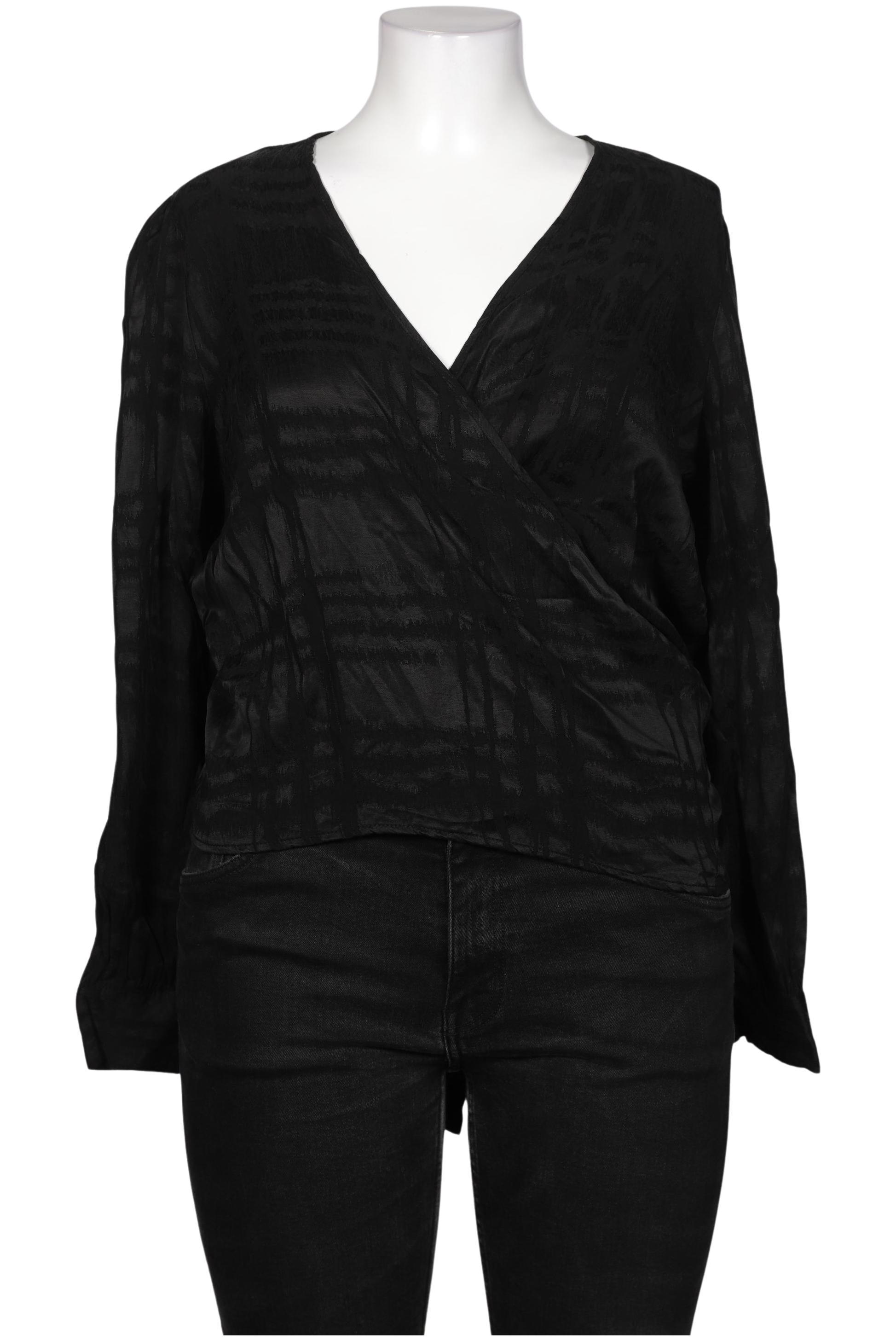 

Dariadeh Damen Bluse, schwarz, Gr. 44