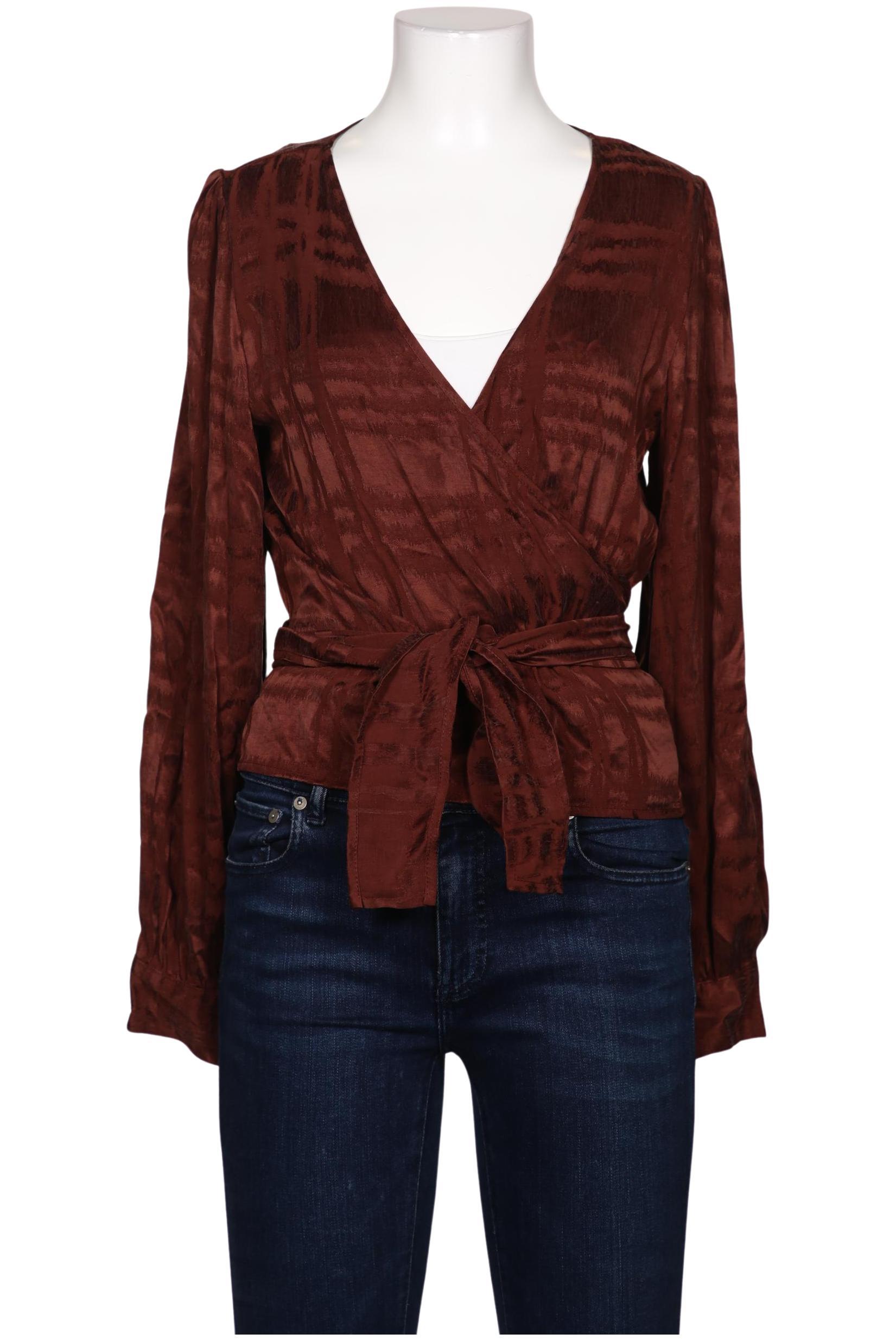 

Dariadeh Damen Bluse, braun, Gr. 36