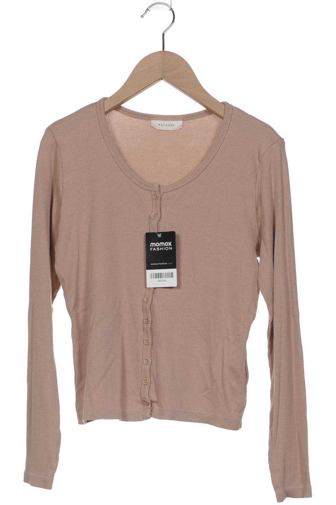 

Dariadeh Damen Langarmshirt, beige, Gr. 42