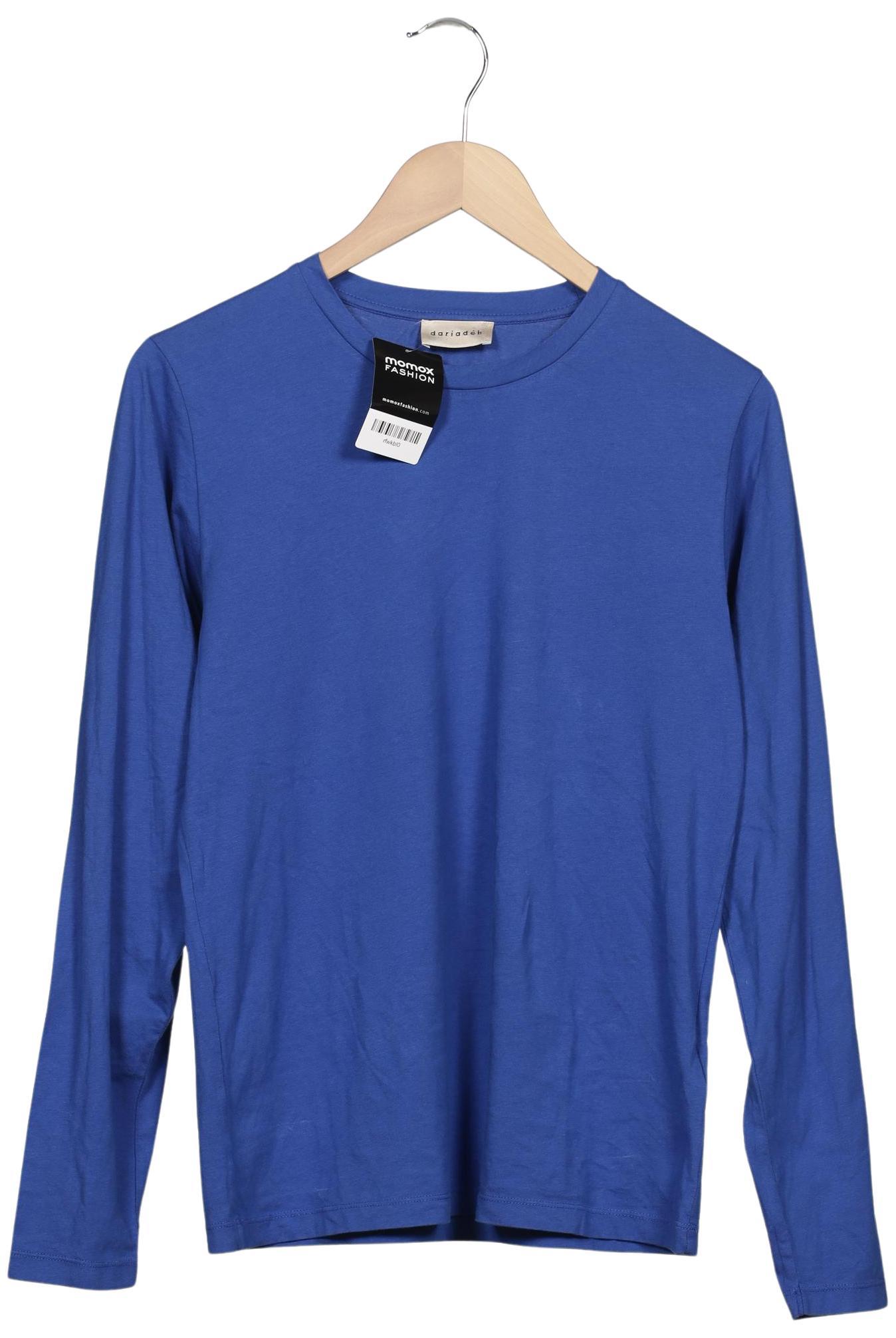 

Dariadeh Damen Langarmshirt, blau, Gr. 42