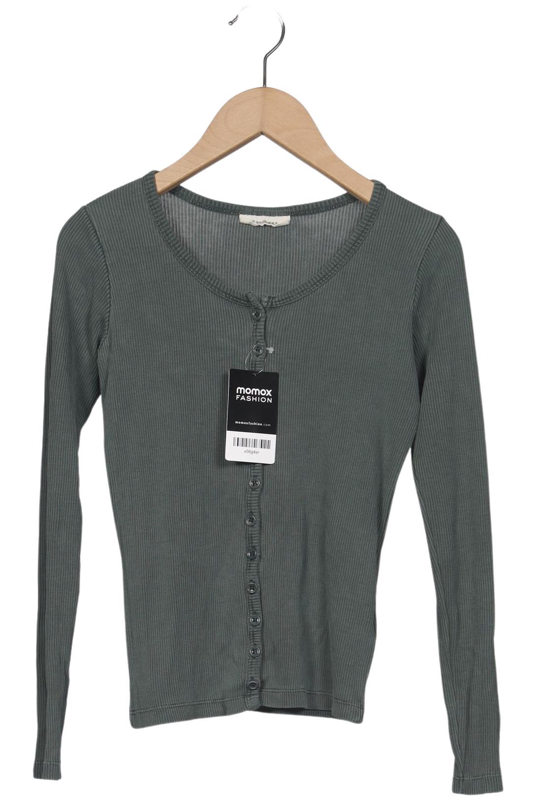 

Dariadeh Damen Langarmshirt, grün, Gr. 34
