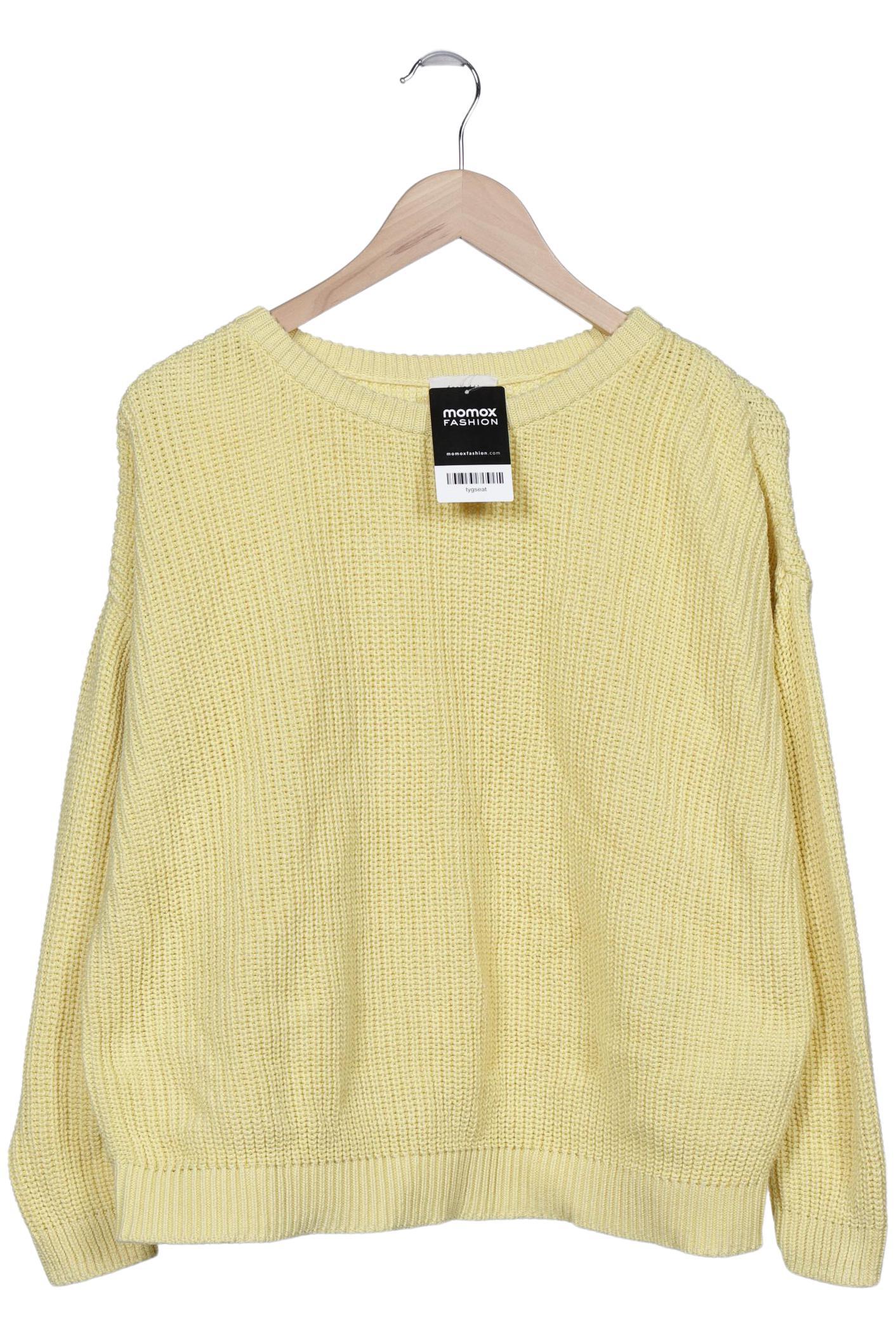 

Dariadeh Damen Pullover, gelb, Gr. 34