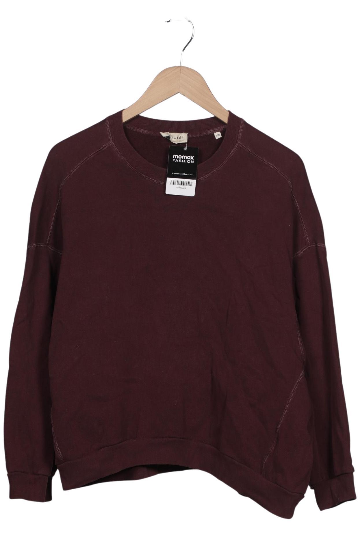 

Dariadeh Damen Sweatshirt, bordeaux, Gr. 46