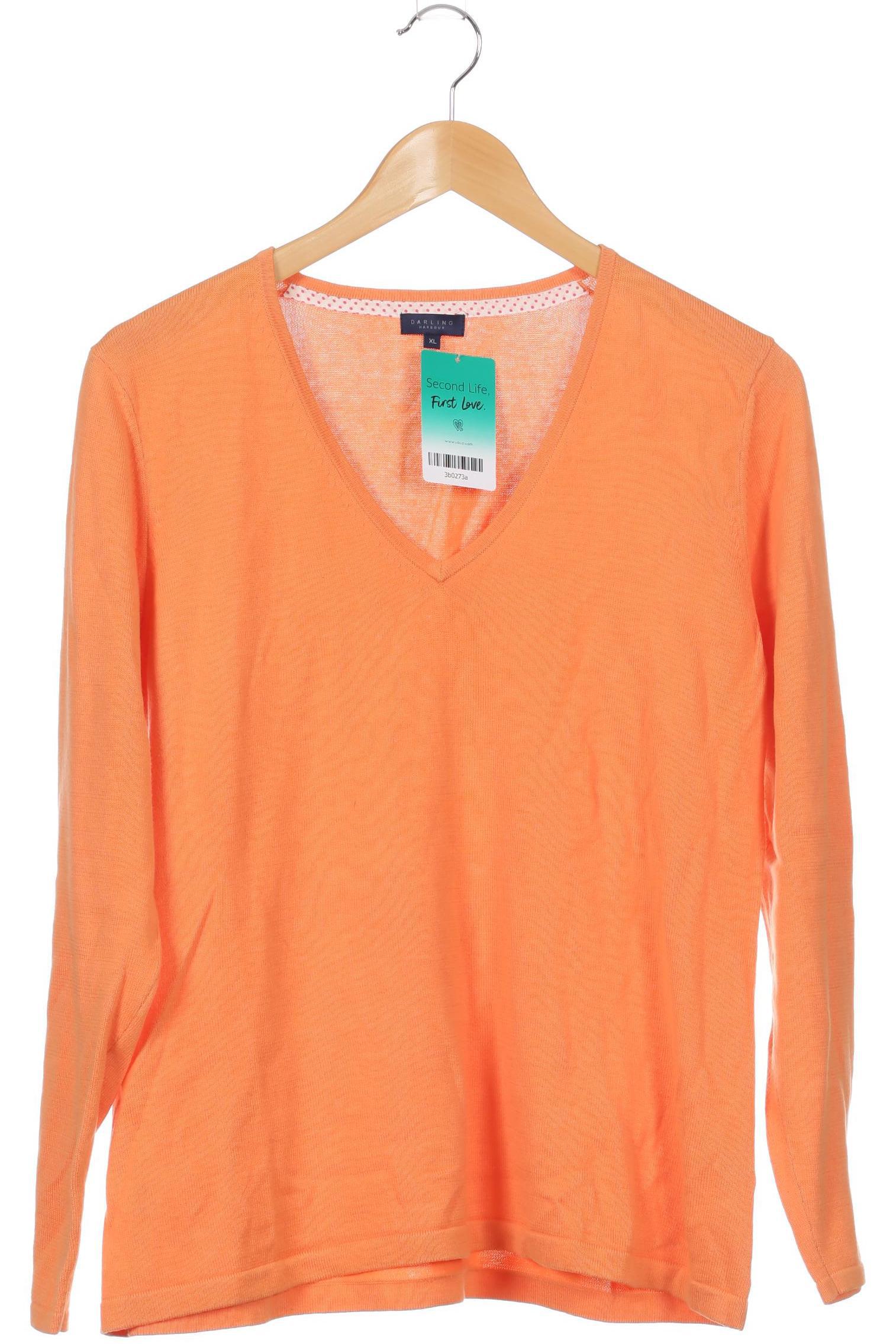 

Darling Damen Pullover, orange, Gr.
