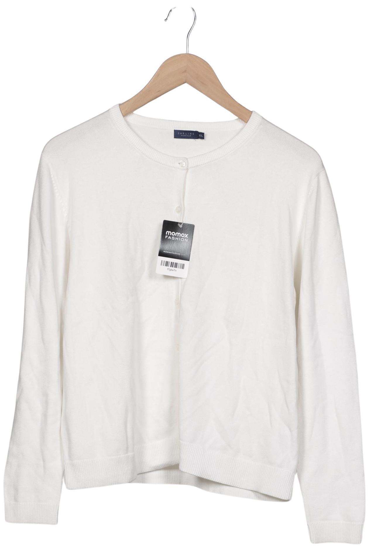 

Darling Damen Strickjacke, weiß, Gr. 46