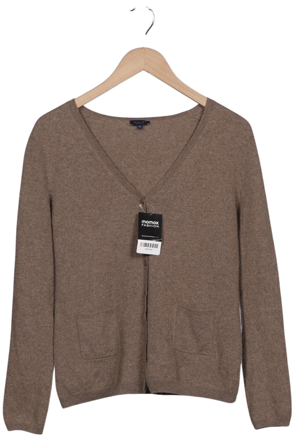 

Darling Damen Strickjacke, braun, Gr. 44