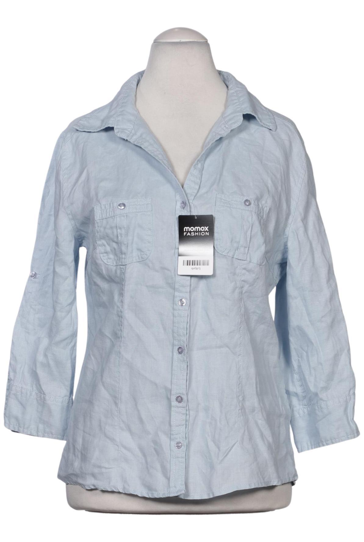 

darling harbour Damen Bluse, blau, Gr. 38