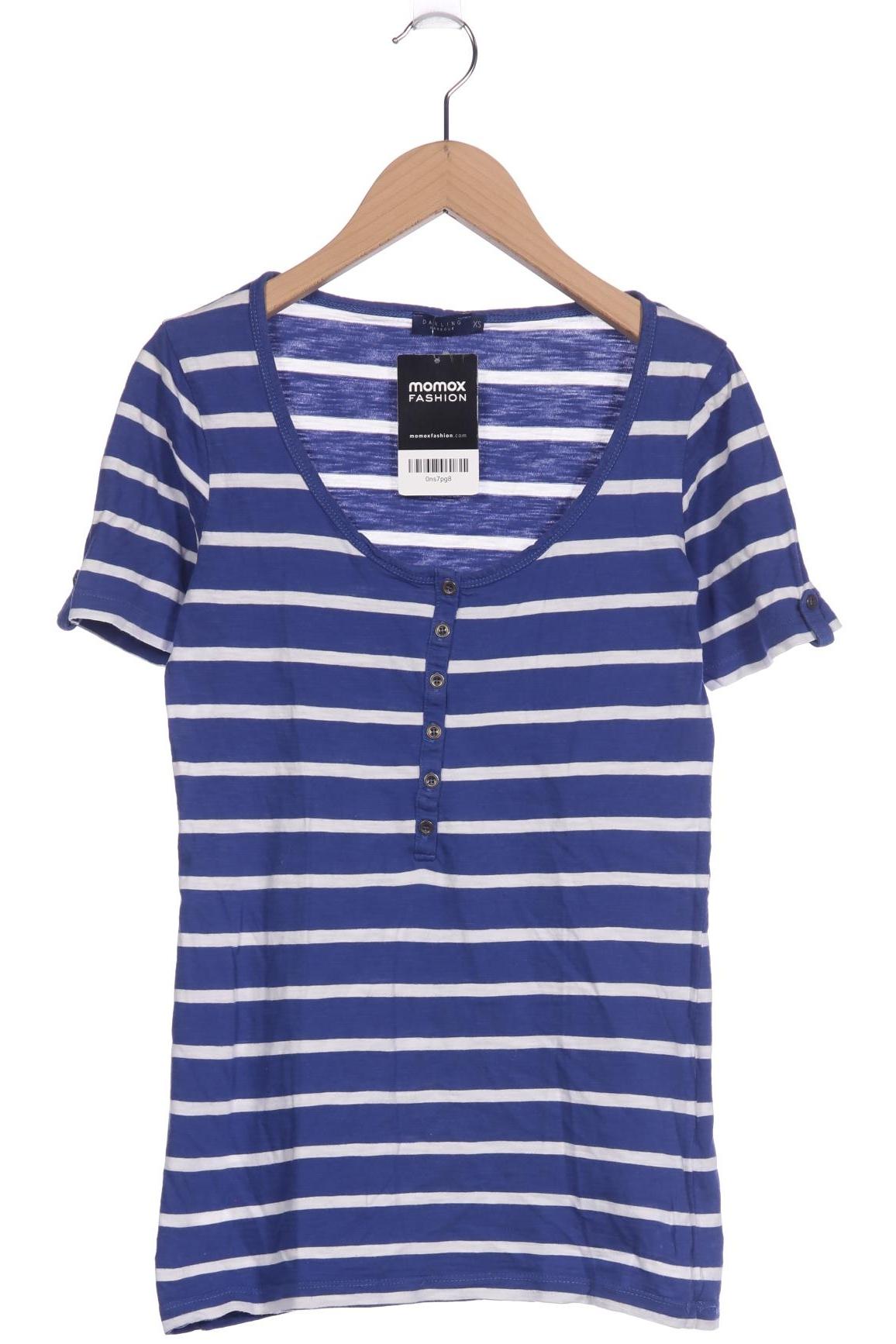 

darling harbour Damen T-Shirt, blau, Gr. 34