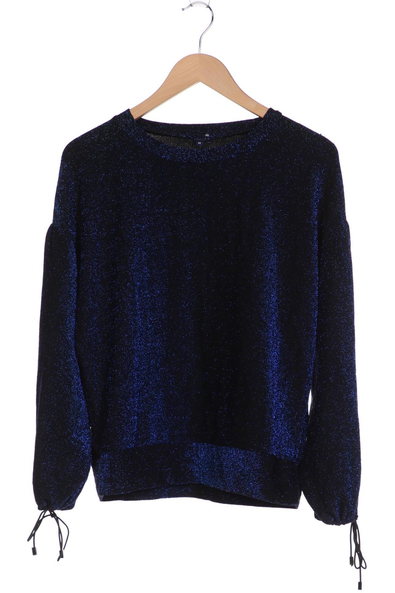 

darling harbour Damen Langarmshirt, marineblau, Gr. 42