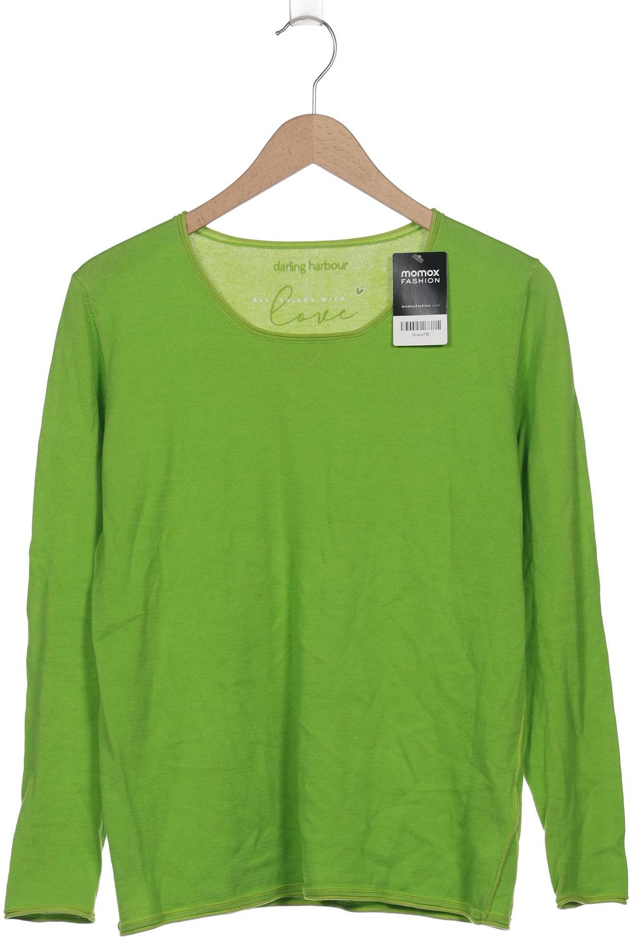 

darling harbour Damen Pullover, grün, Gr. 42