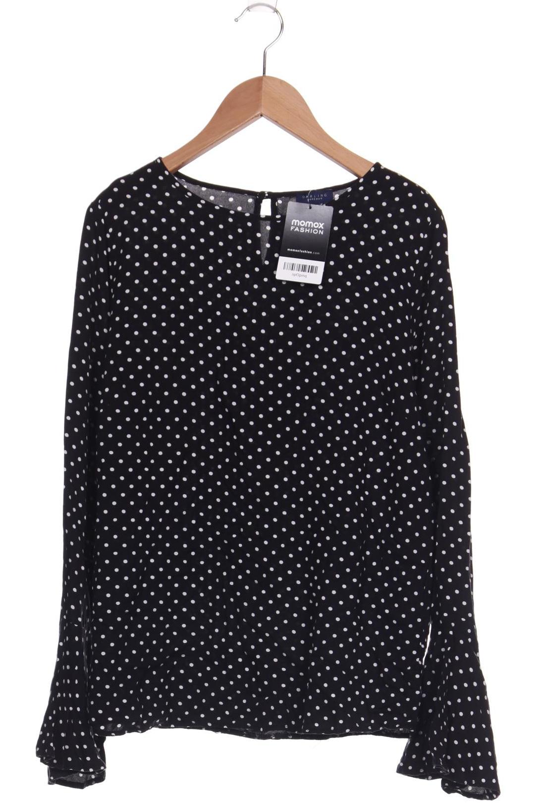 

darling harbour Damen Bluse, schwarz, Gr. 36