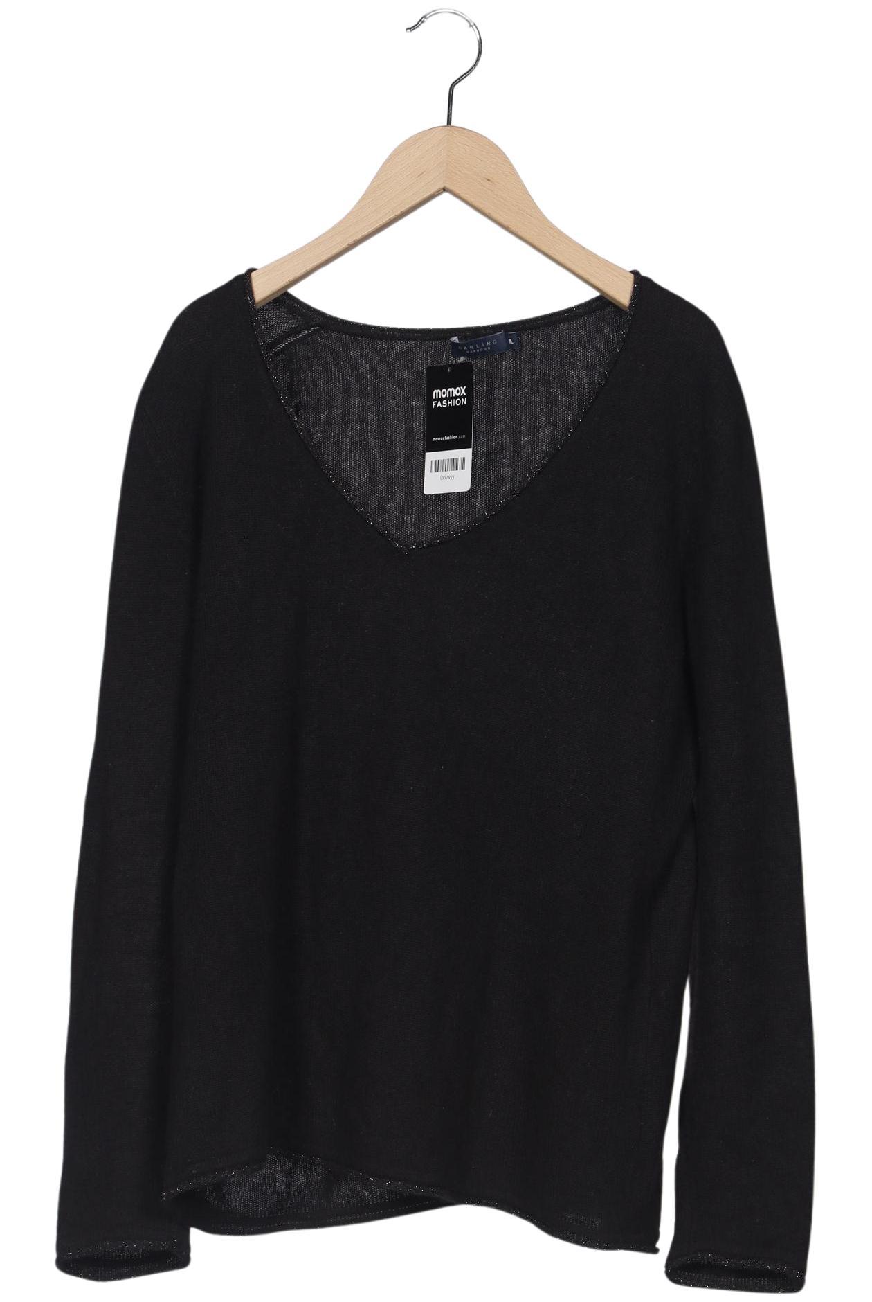 

darling harbour Damen Pullover, schwarz, Gr. 44