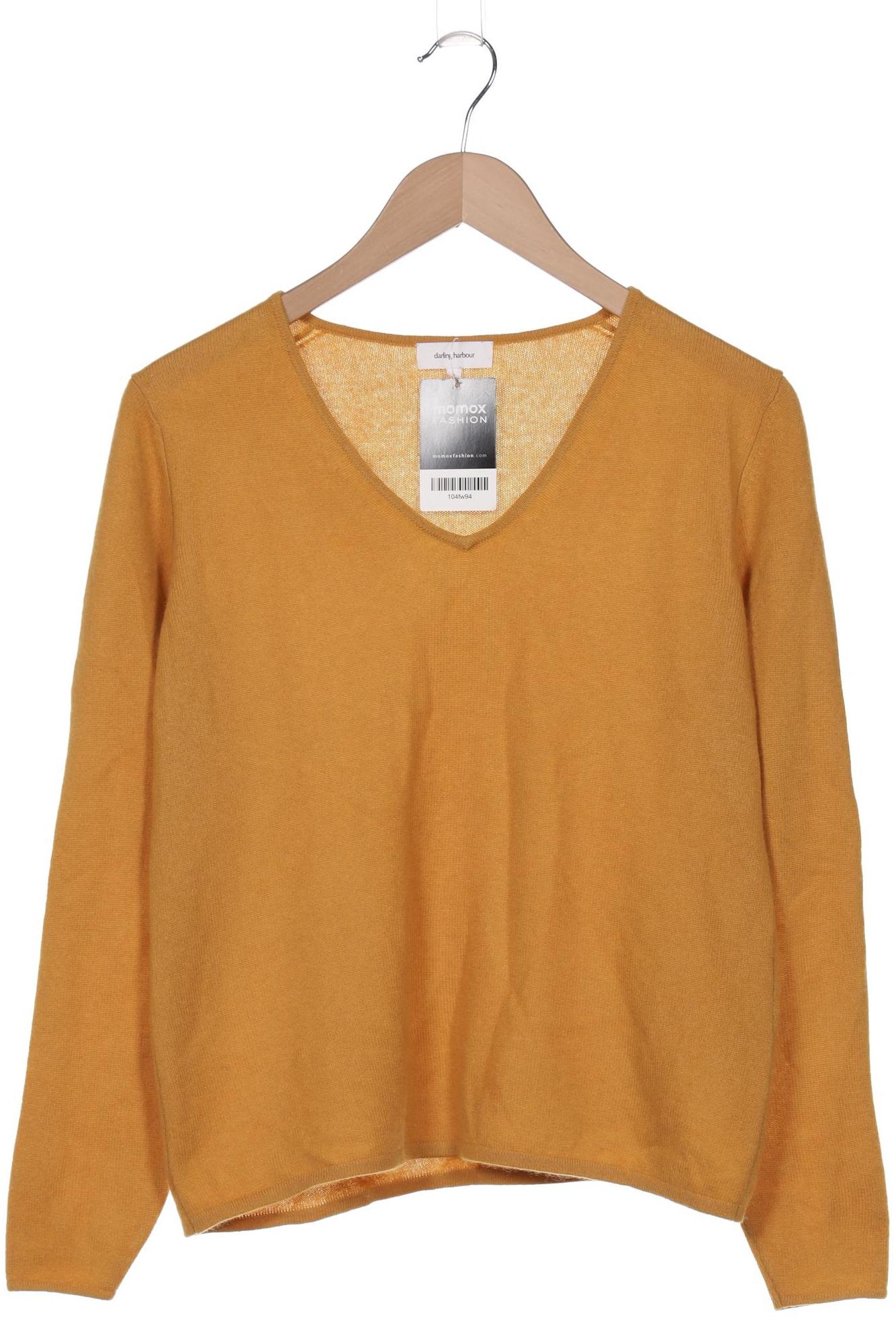 

darling harbour Damen Pullover, gelb, Gr. 36