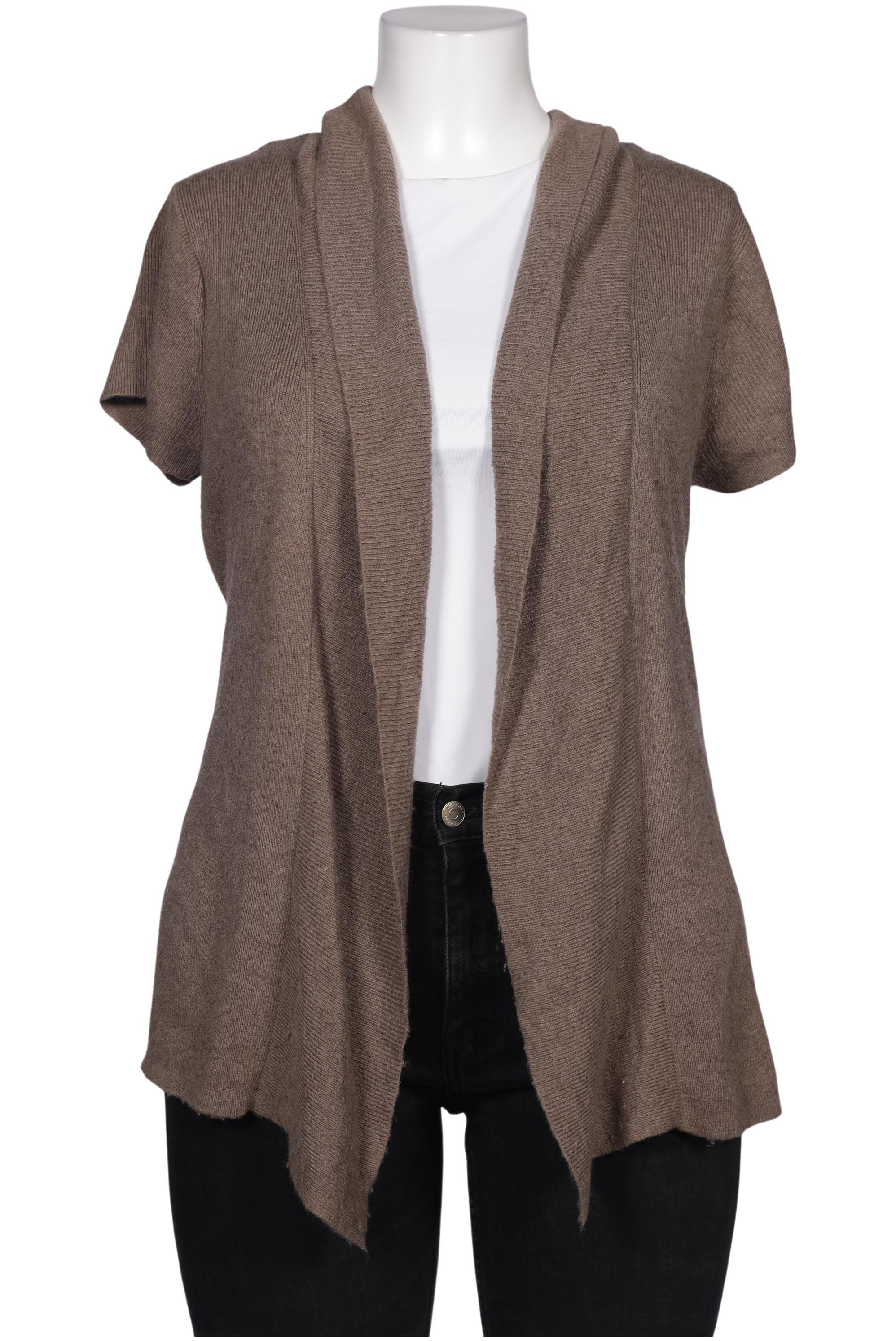 

darling harbour Damen Strickjacke, braun, Gr. 44