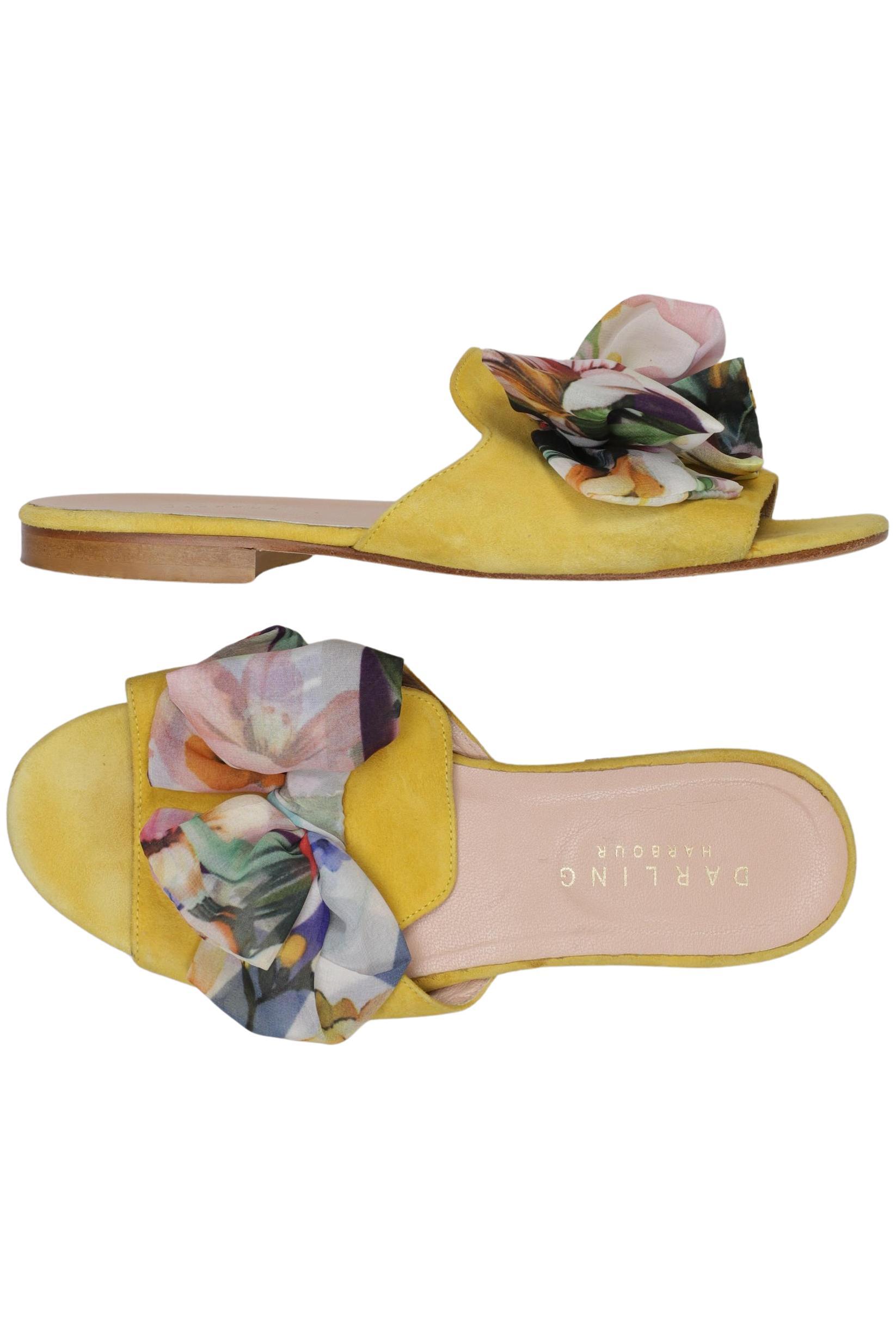 

darling harbour Damen Sandale, gelb, Gr. 36