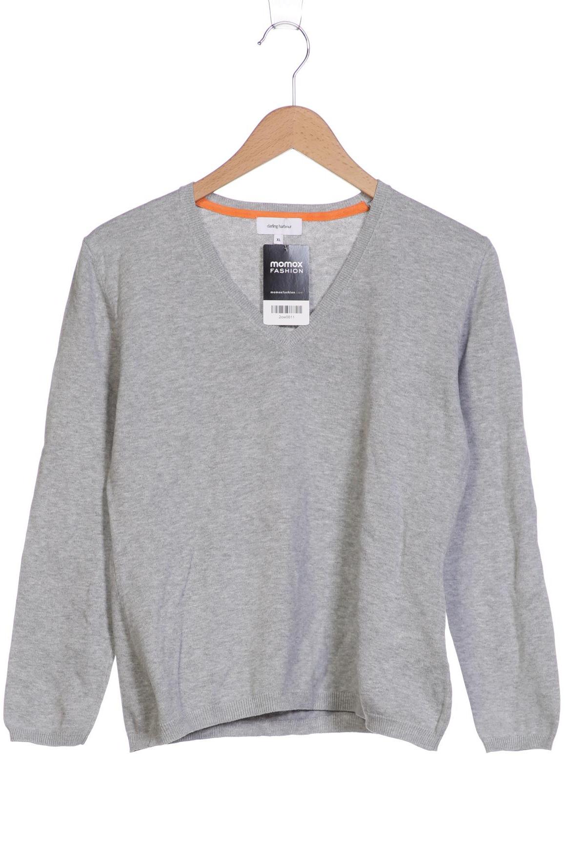 

darling harbour Damen Pullover, grau