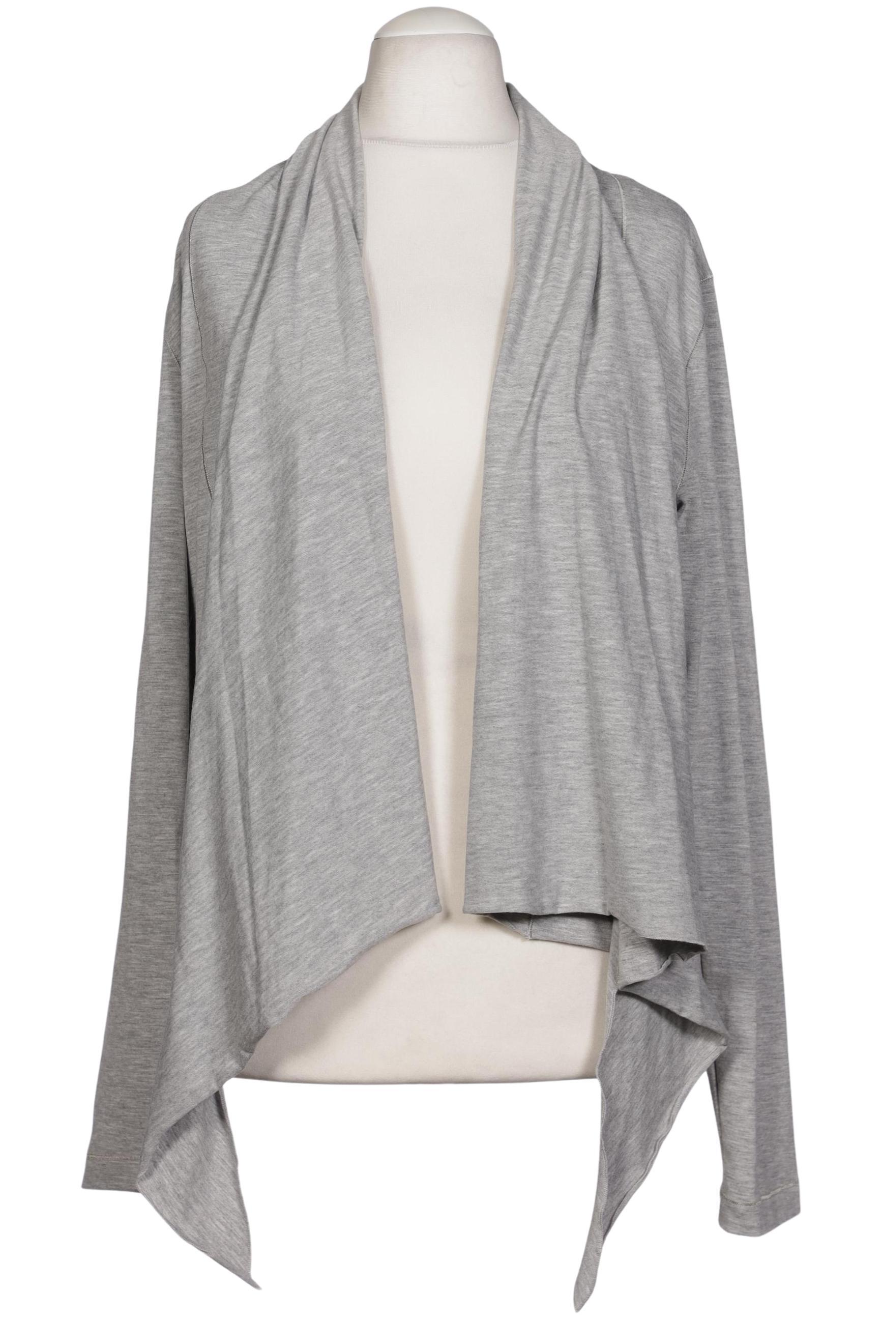 

darling harbour Damen Strickjacke, grau, Gr. 38