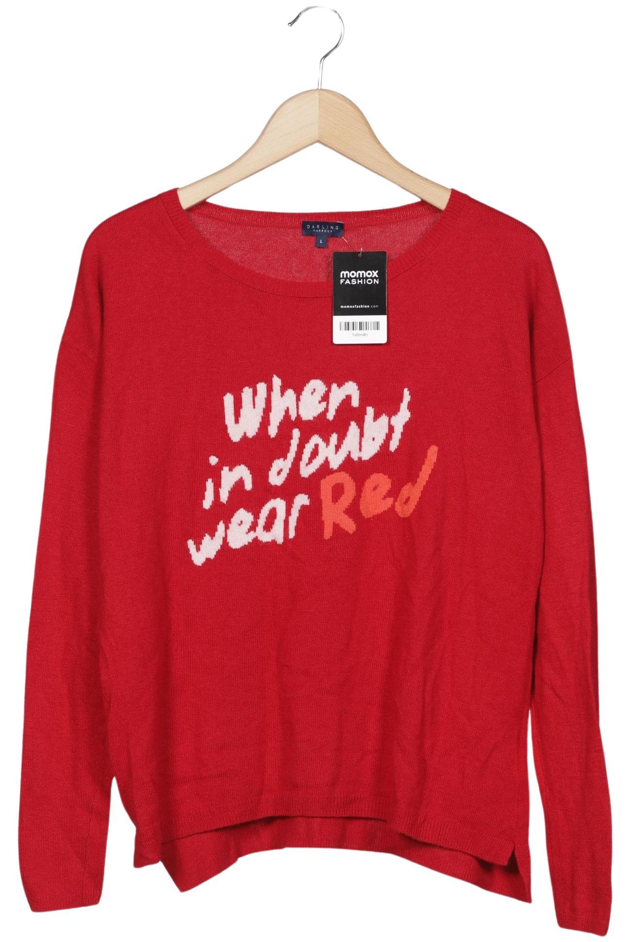 

darling harbour Damen Pullover, rot, Gr. 42