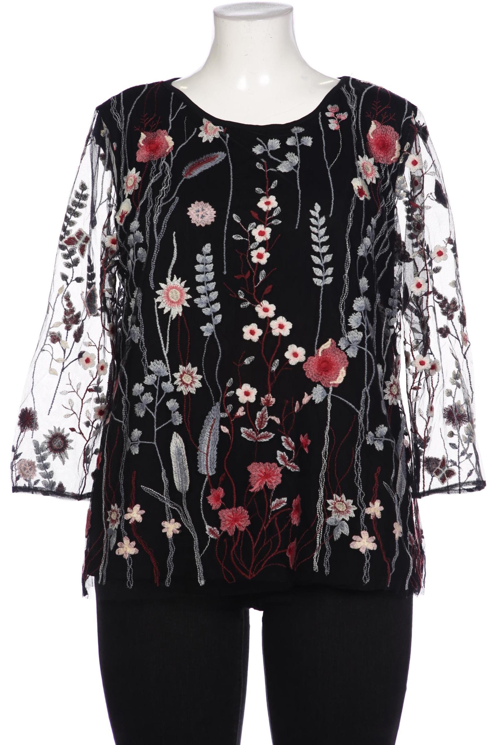 

darling harbour Damen Bluse, schwarz, Gr. 44