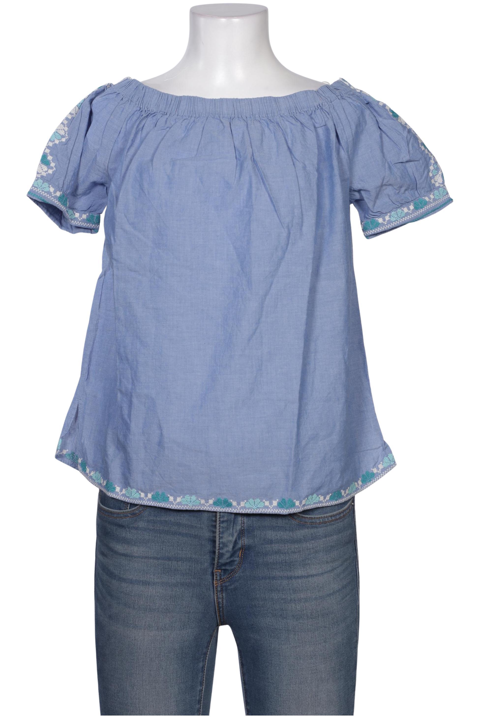 

darling harbour Damen Bluse, blau, Gr. 40