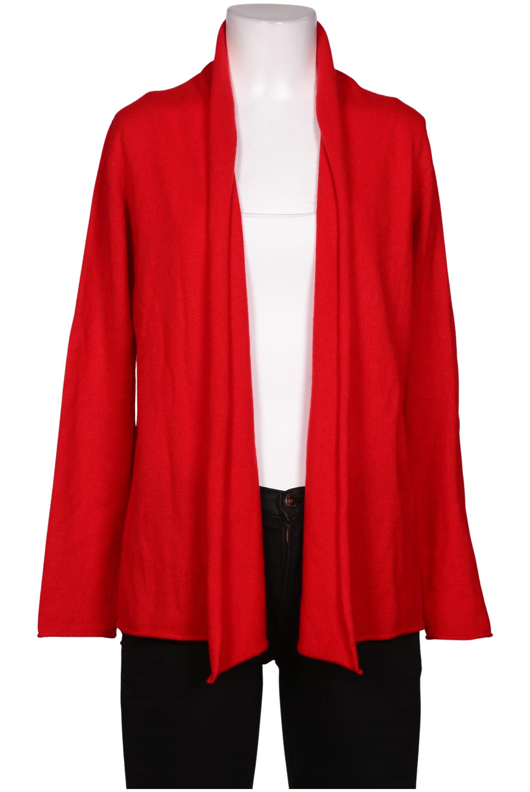 

darling harbour Damen Strickjacke, rot, Gr. 36
