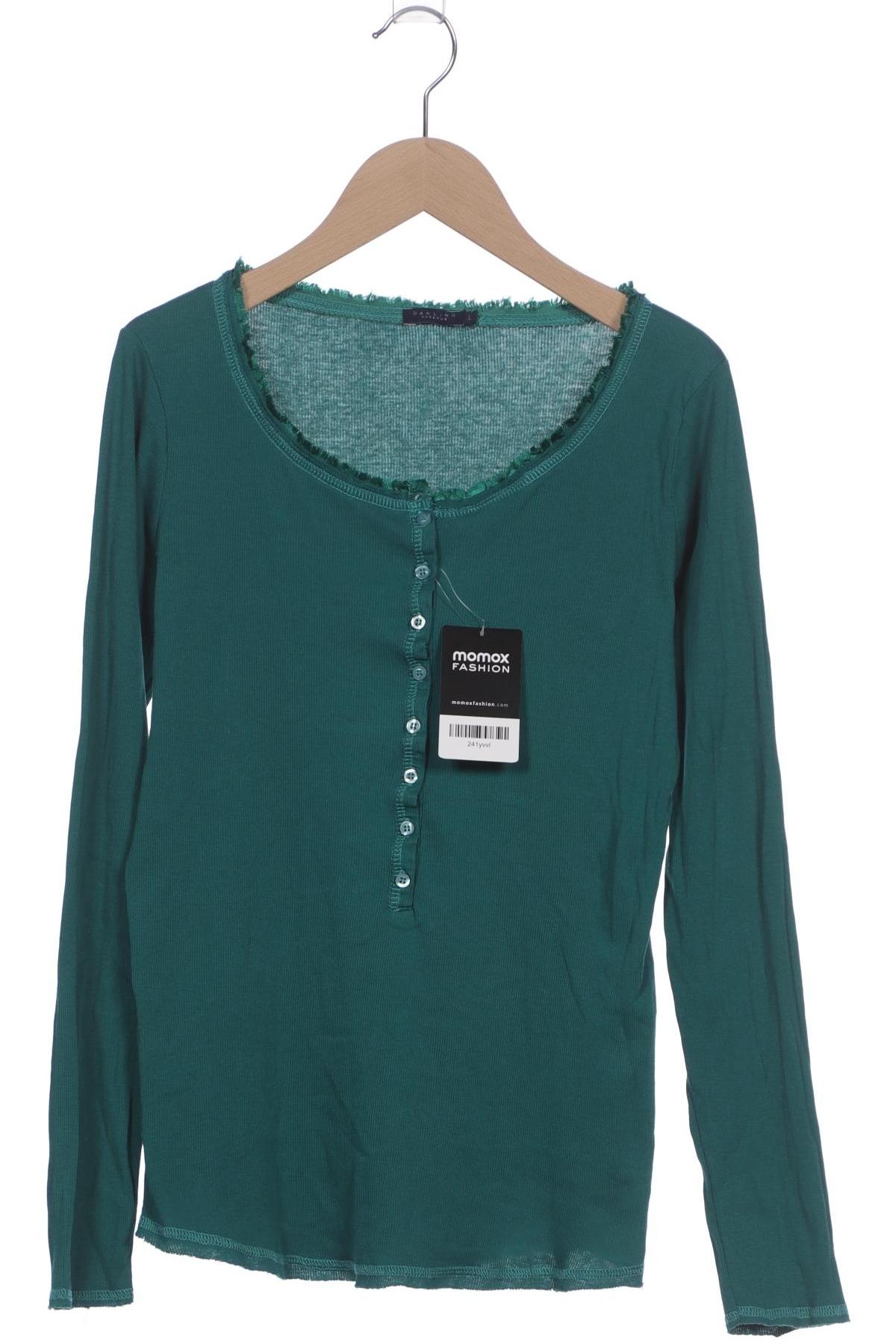 

darling harbour Damen Langarmshirt, türkis, Gr. 42