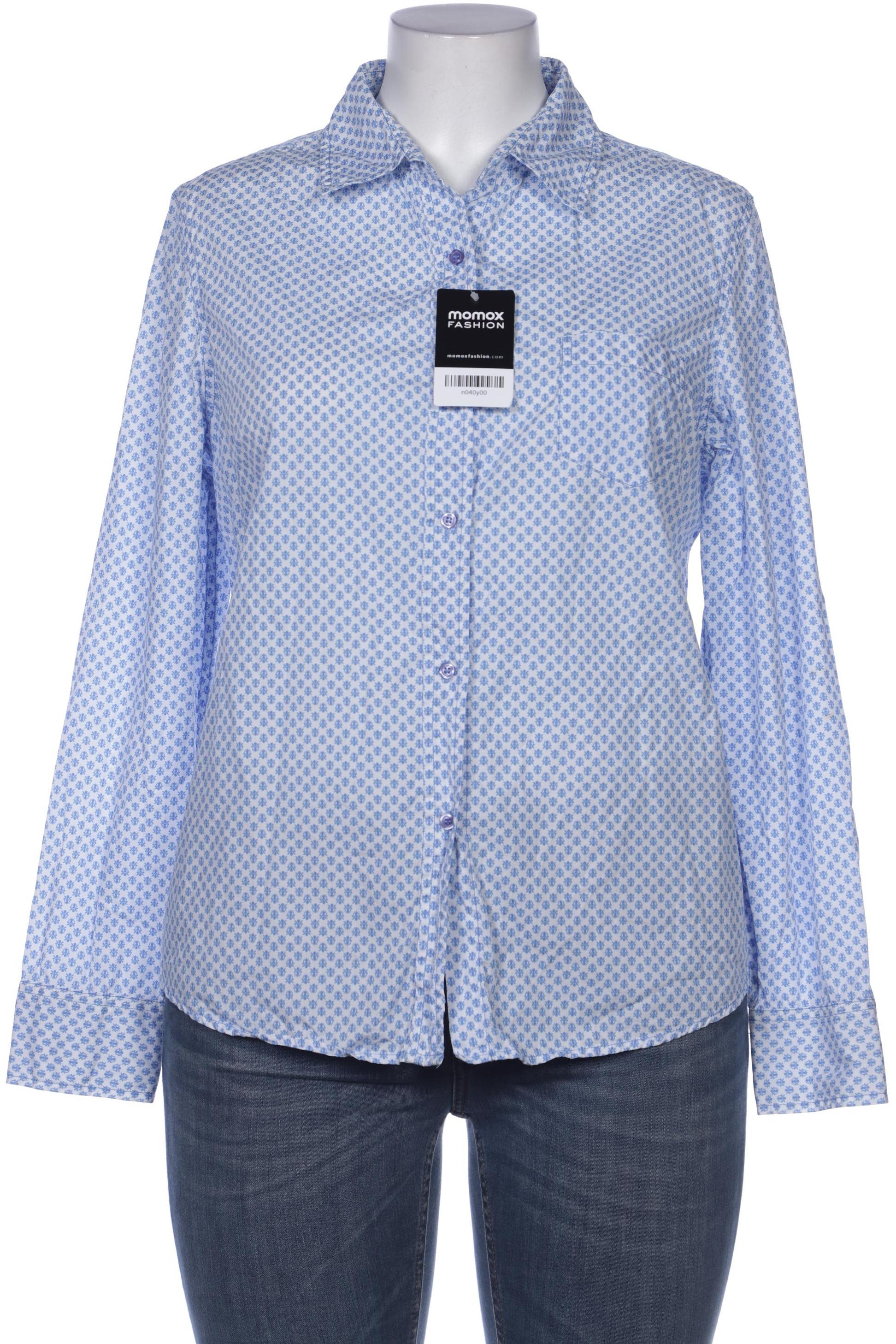 

darling harbour Damen Bluse, blau, Gr. 42