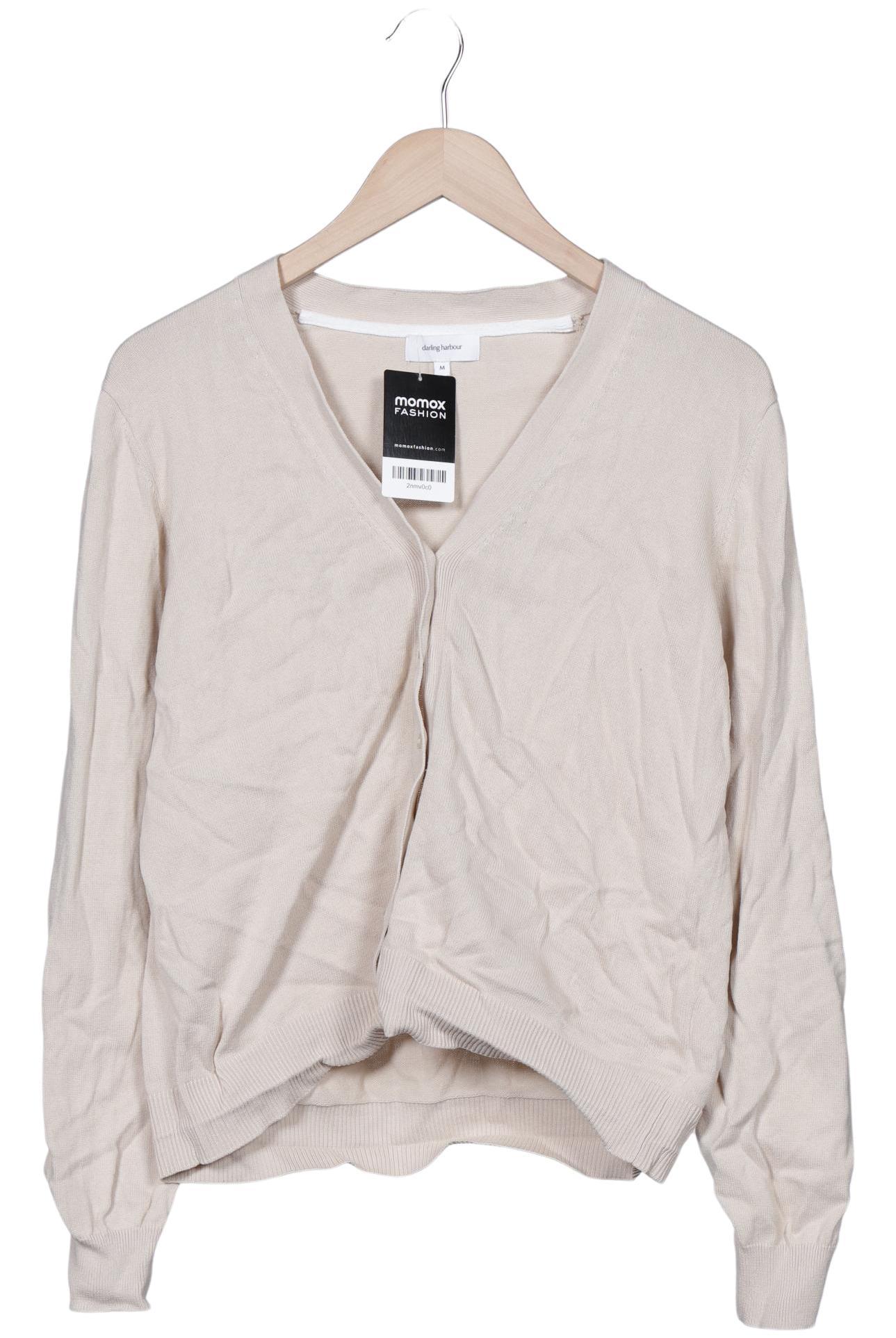 

darling harbour Damen Strickjacke, beige, Gr. 38