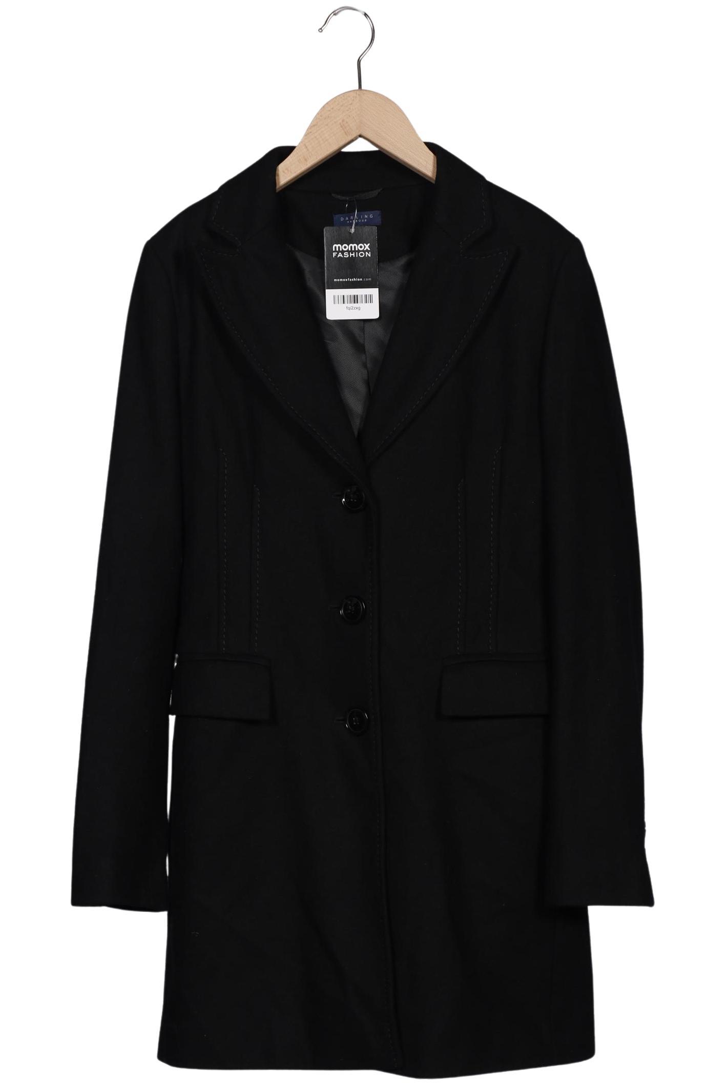 

darling harbour Damen Mantel, schwarz, Gr. 38