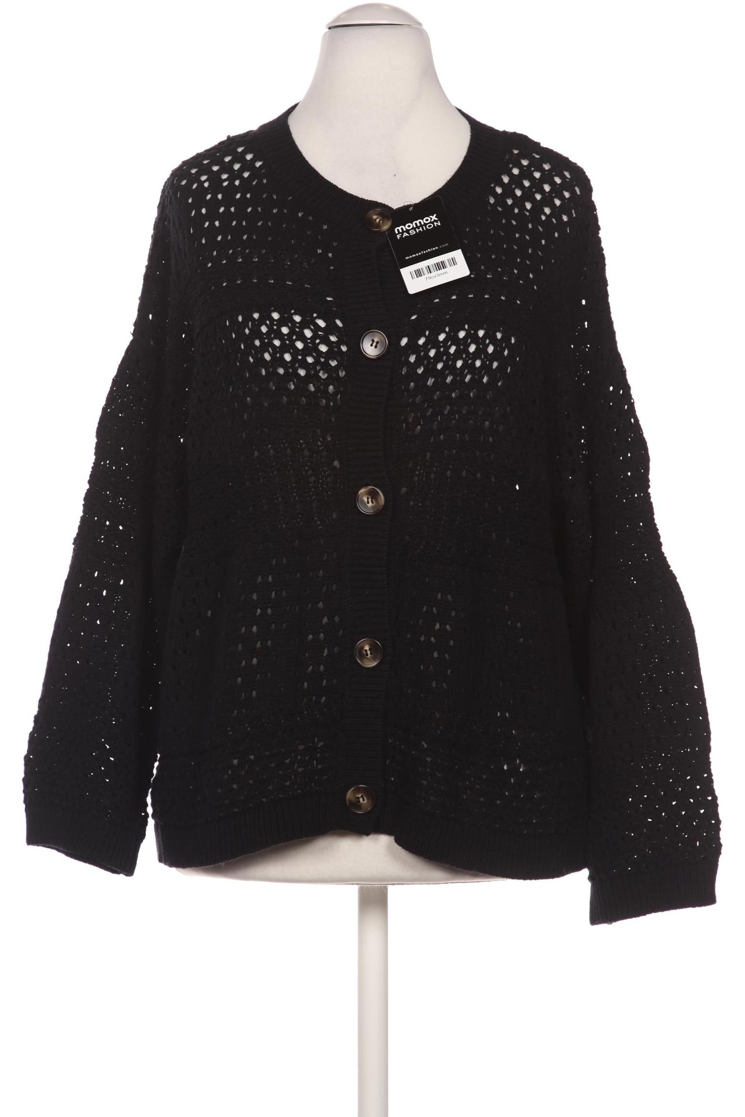 

darling harbour Damen Strickjacke, schwarz, Gr. 42