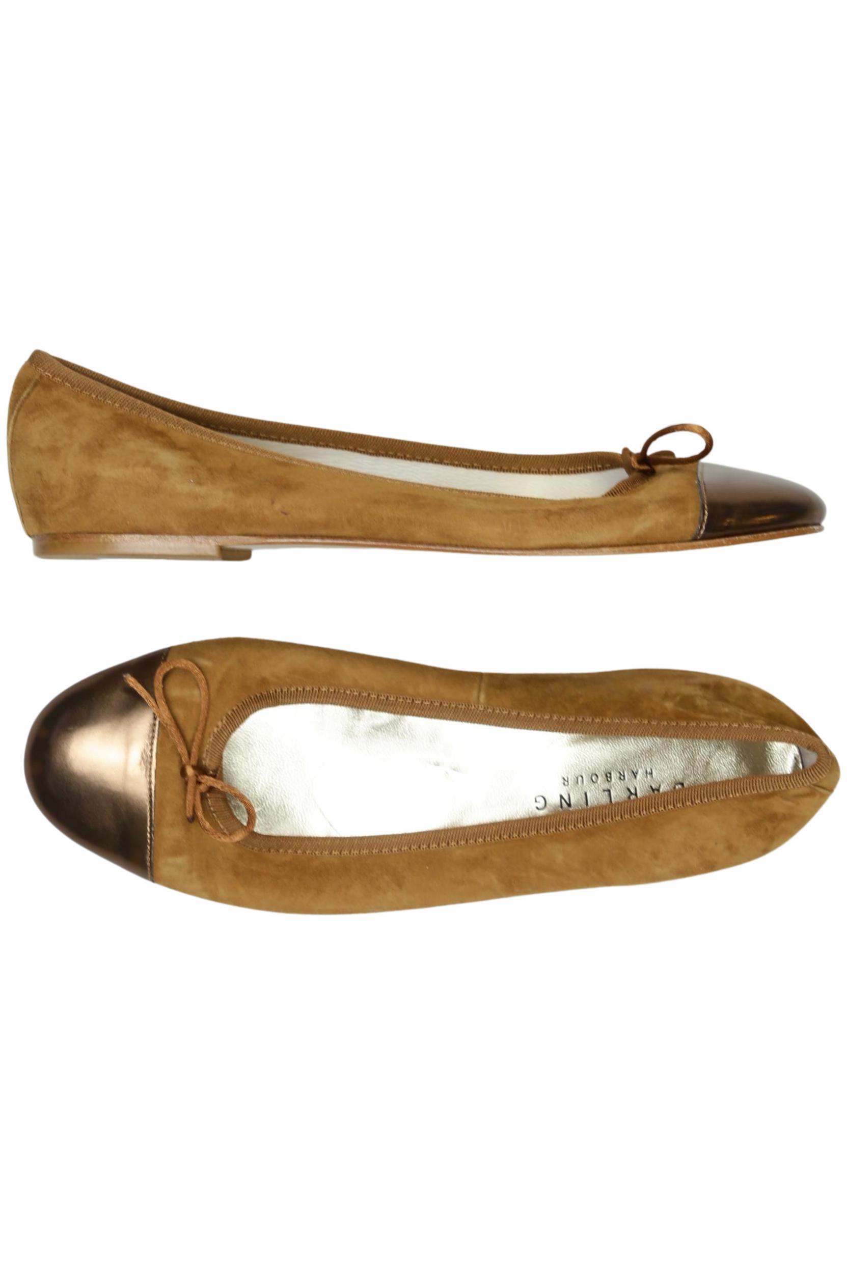 

darling harbour Damen Ballerinas, braun, Gr. 39