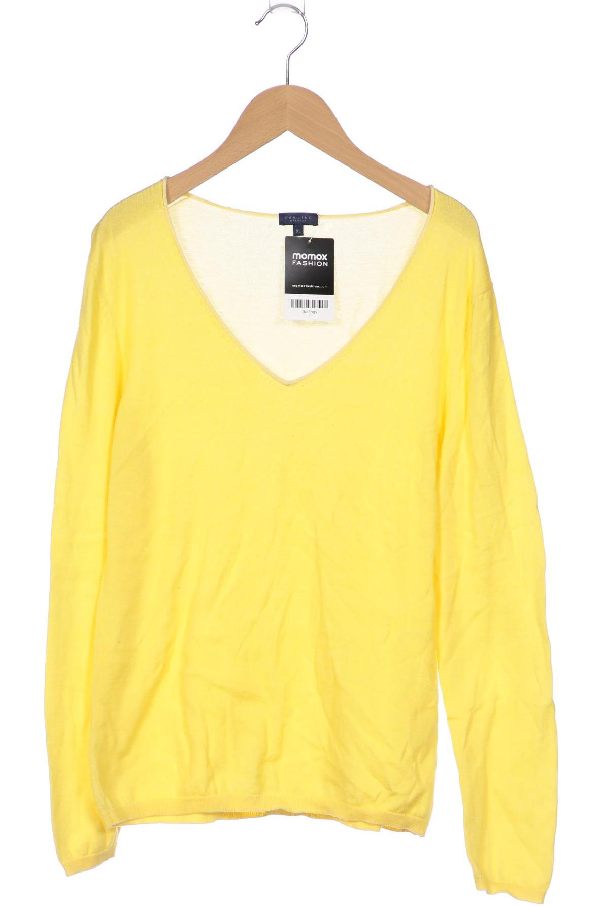 

darling harbour Damen Pullover, gelb, Gr. 44