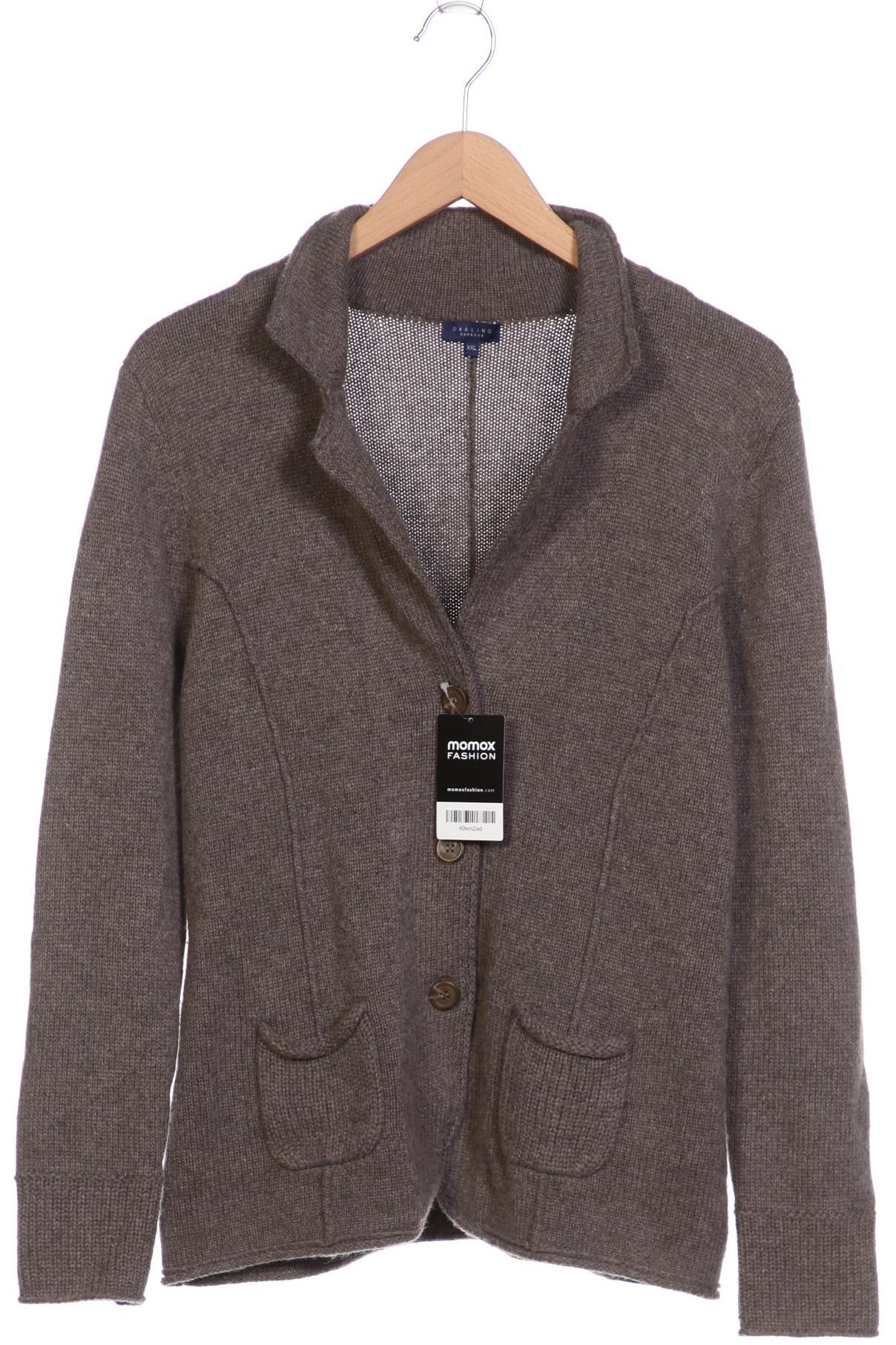 

darling harbour Damen Strickjacke, grau