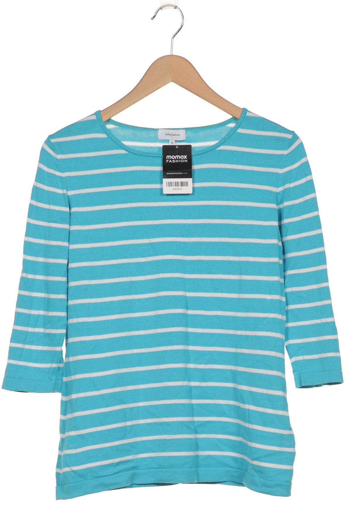 

darling harbour Damen Pullover, hellblau