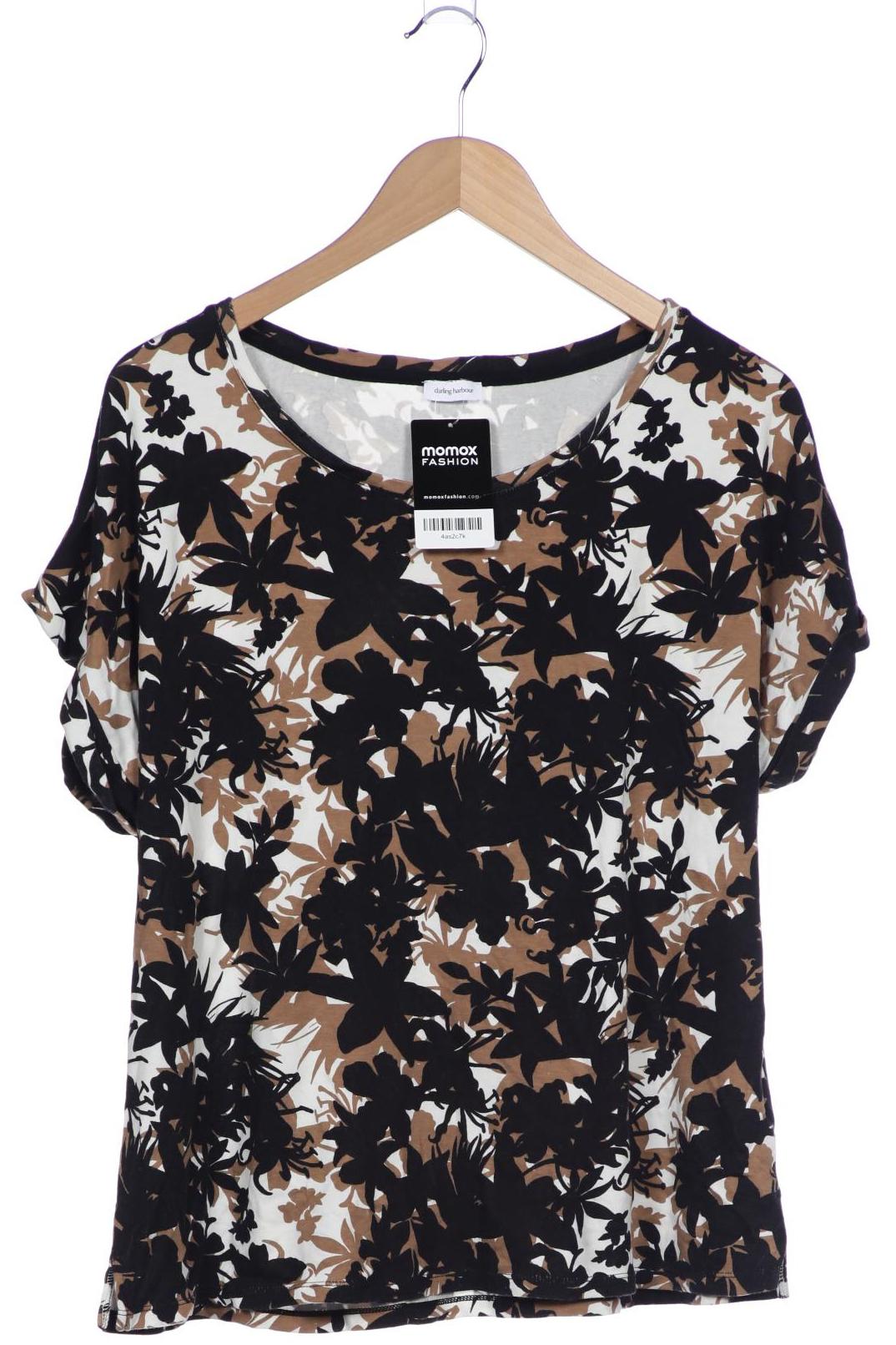 

darling harbour Damen T-Shirt, schwarz, Gr. 46