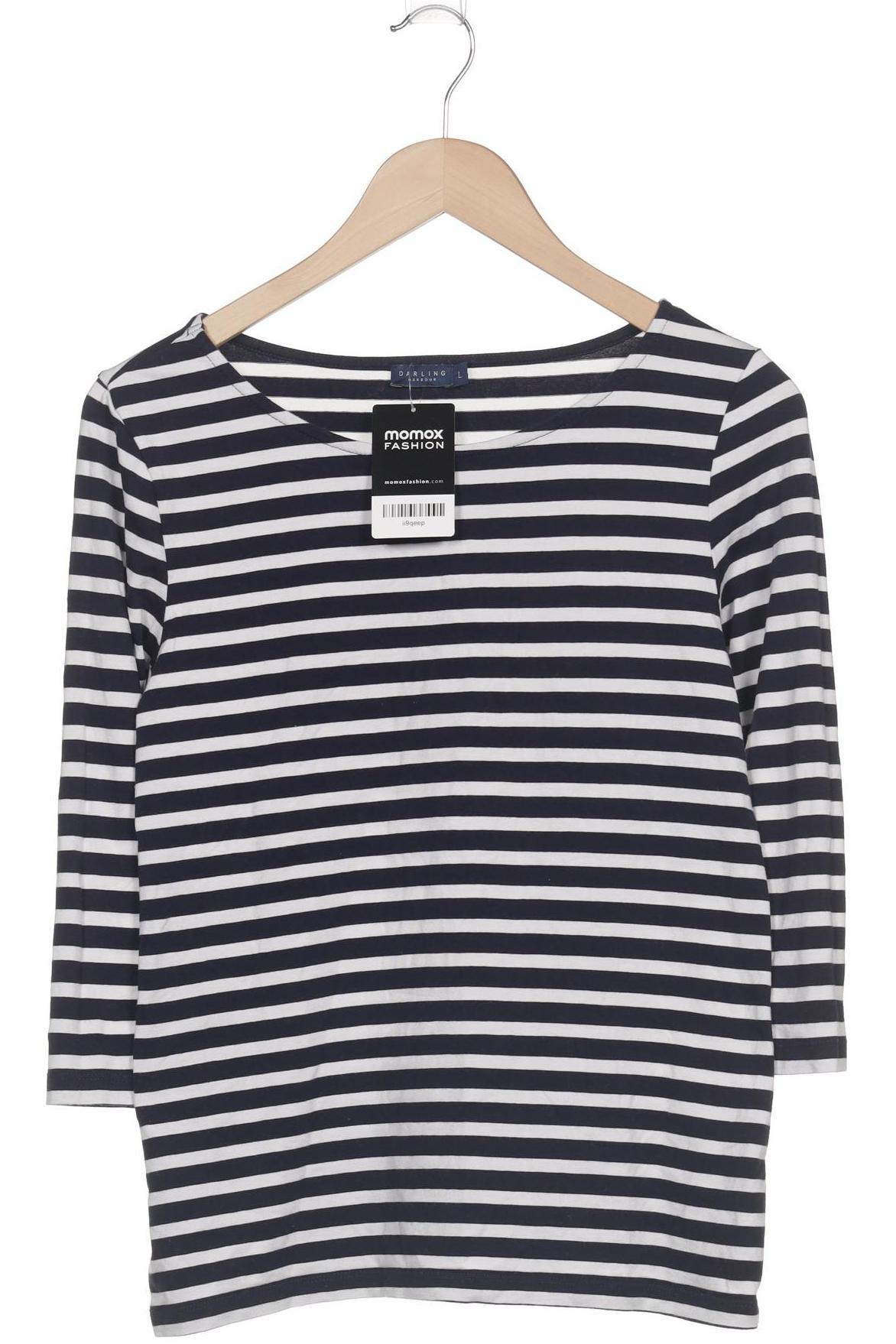 

darling harbour Damen Langarmshirt, marineblau, Gr. 42
