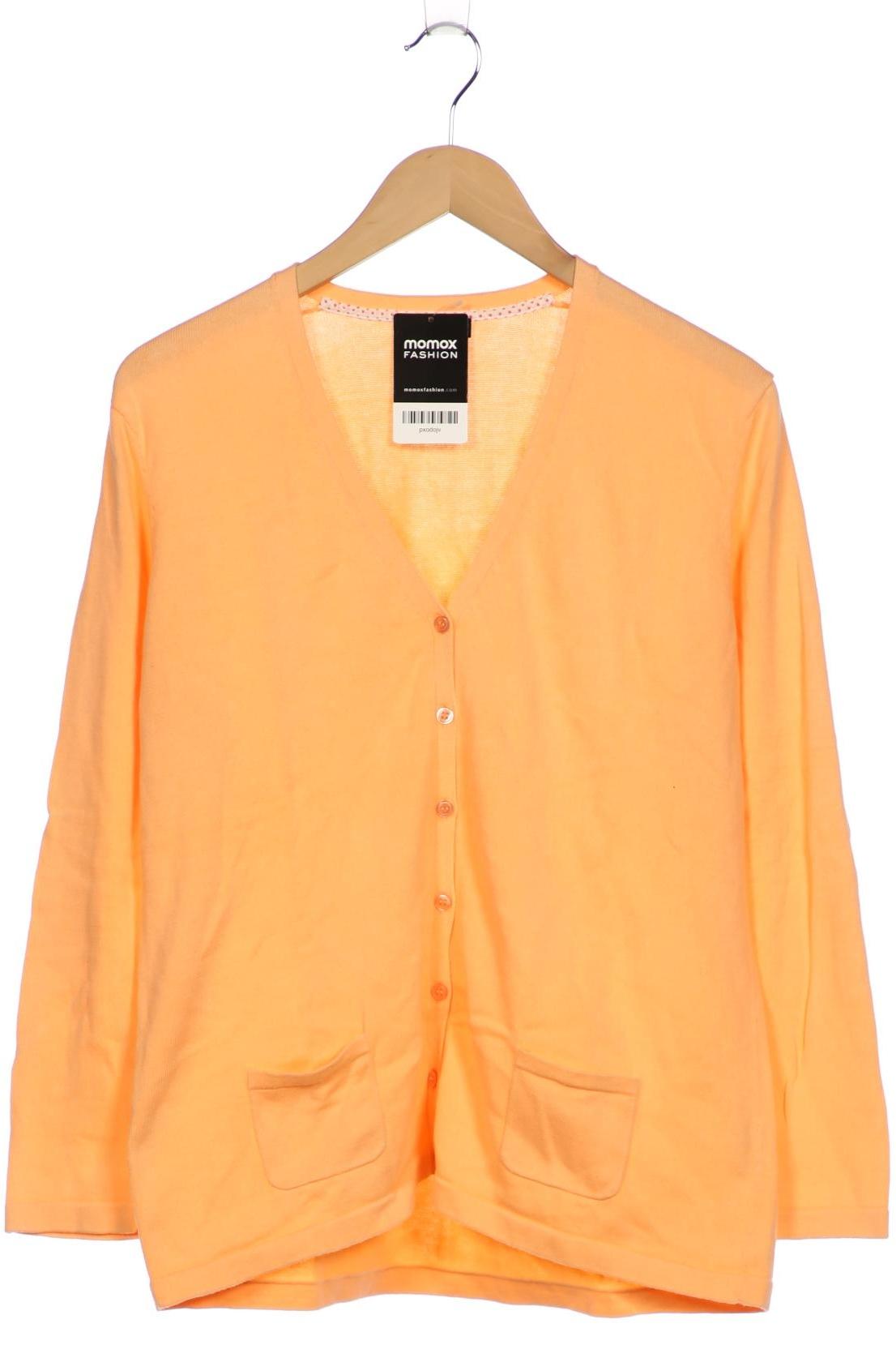 

darling harbour Damen Strickjacke, orange, Gr. 44