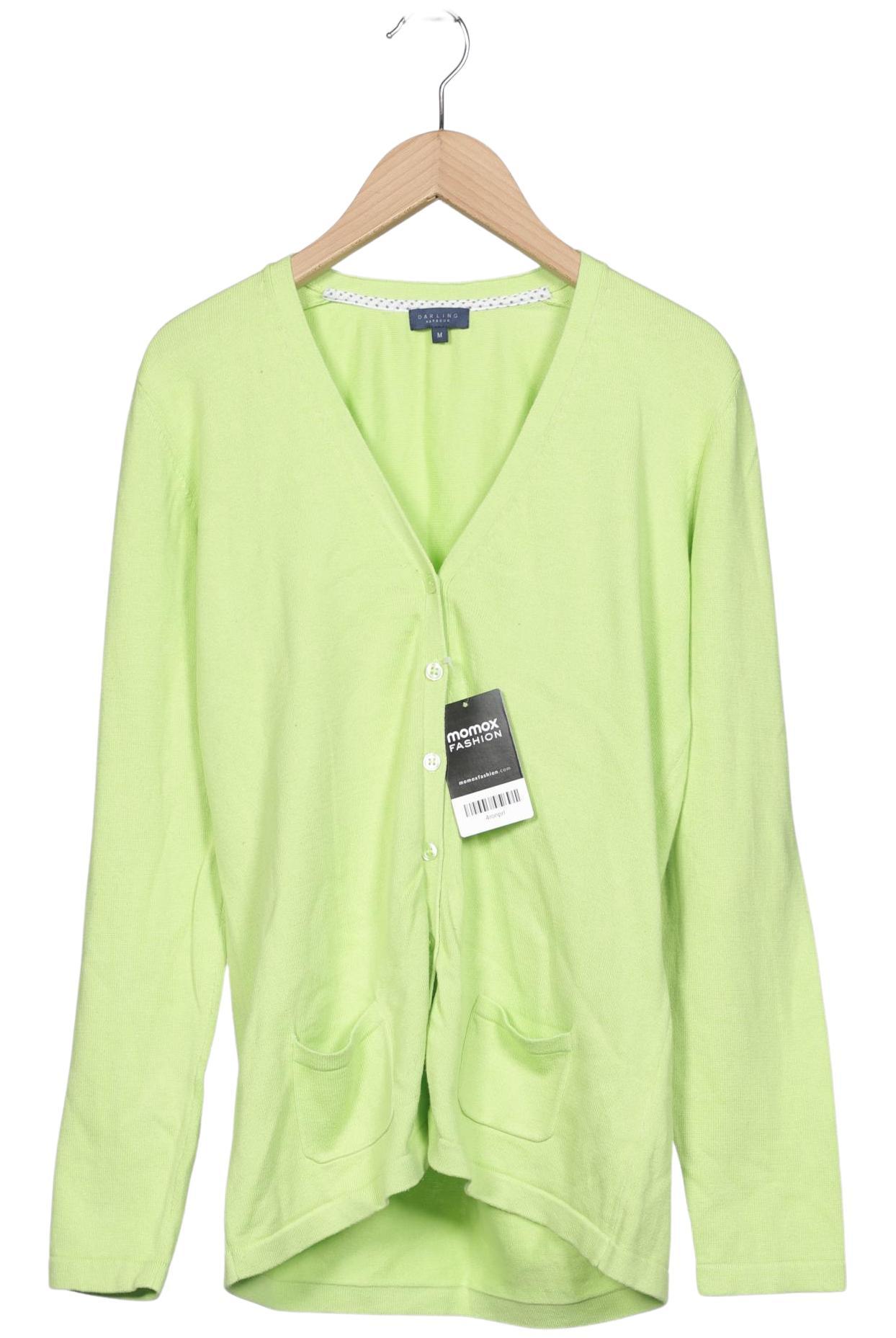 

darling harbour Damen Strickjacke, hellgrün, Gr. 38