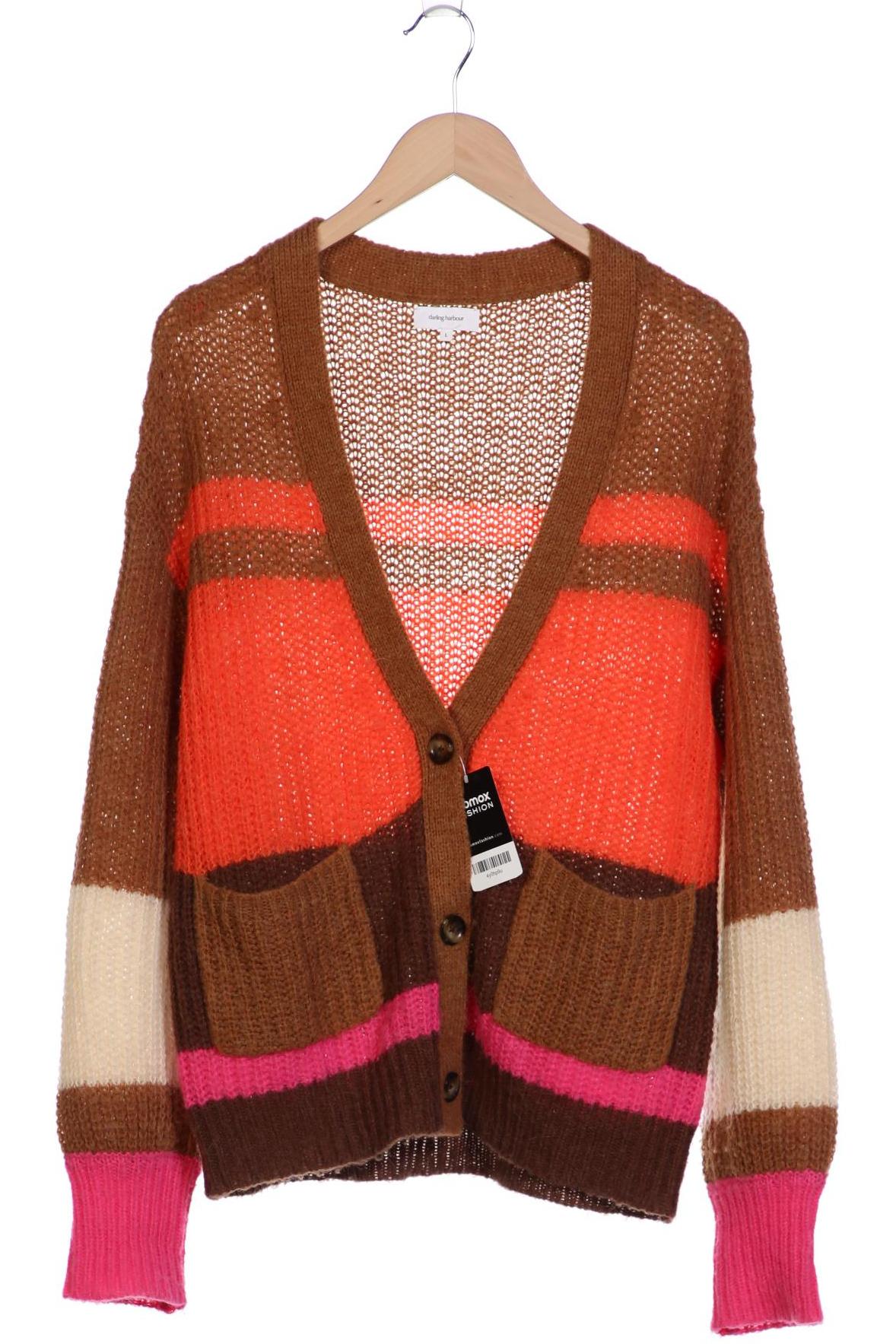 

darling harbour Damen Strickjacke, braun